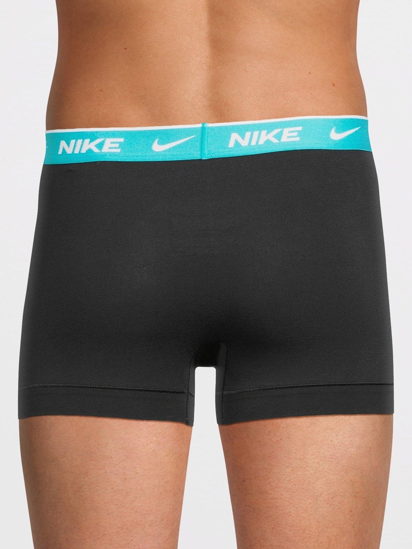 Image 3 of 3 of Nike Essential Cotton Stretch 5 Pack Boxer Brief - Black