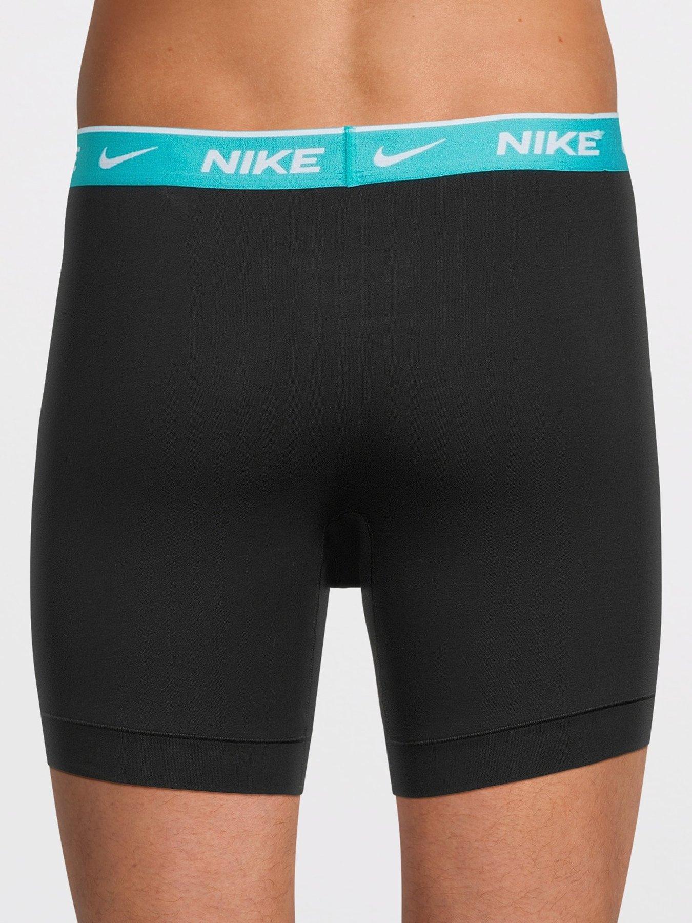 Image 3 of 3 of Nike Essential Cotton Stretch 2 Pack Boxer Brief - Black