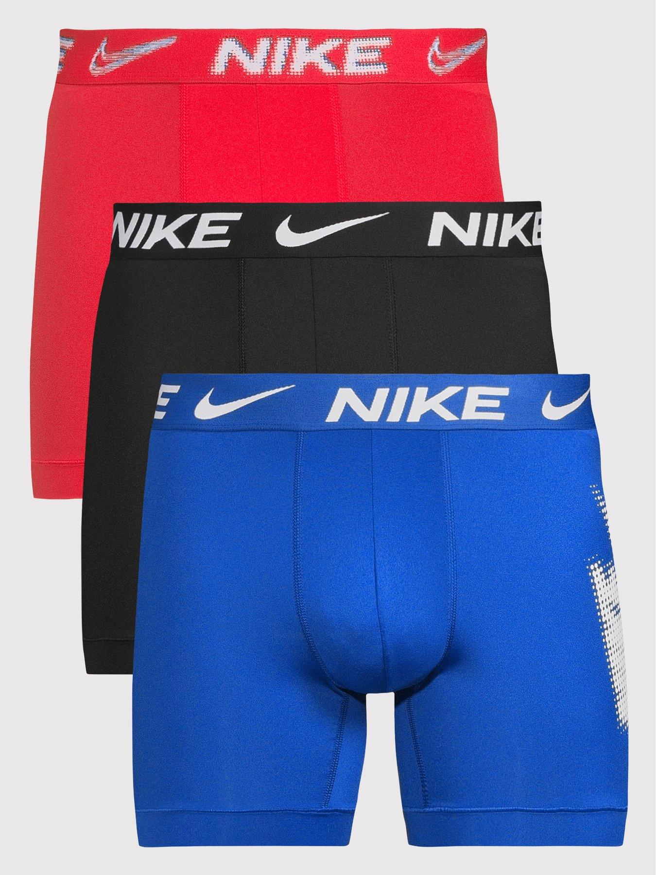 Nike Limited Edition Essential Micro Fibre 3 Pack Boxer Brief - Assorted