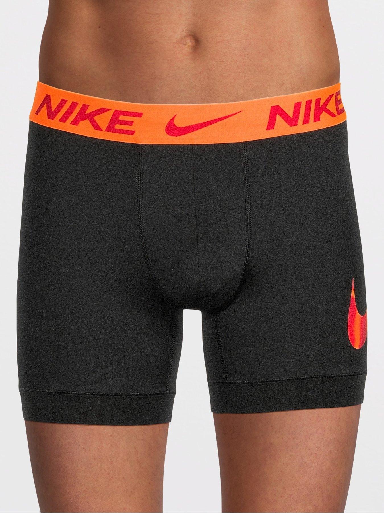 Image 2 of 3 of Nike Limited Edition Essential Micro Fibre 3 Pack Boxer Brief - Assorted