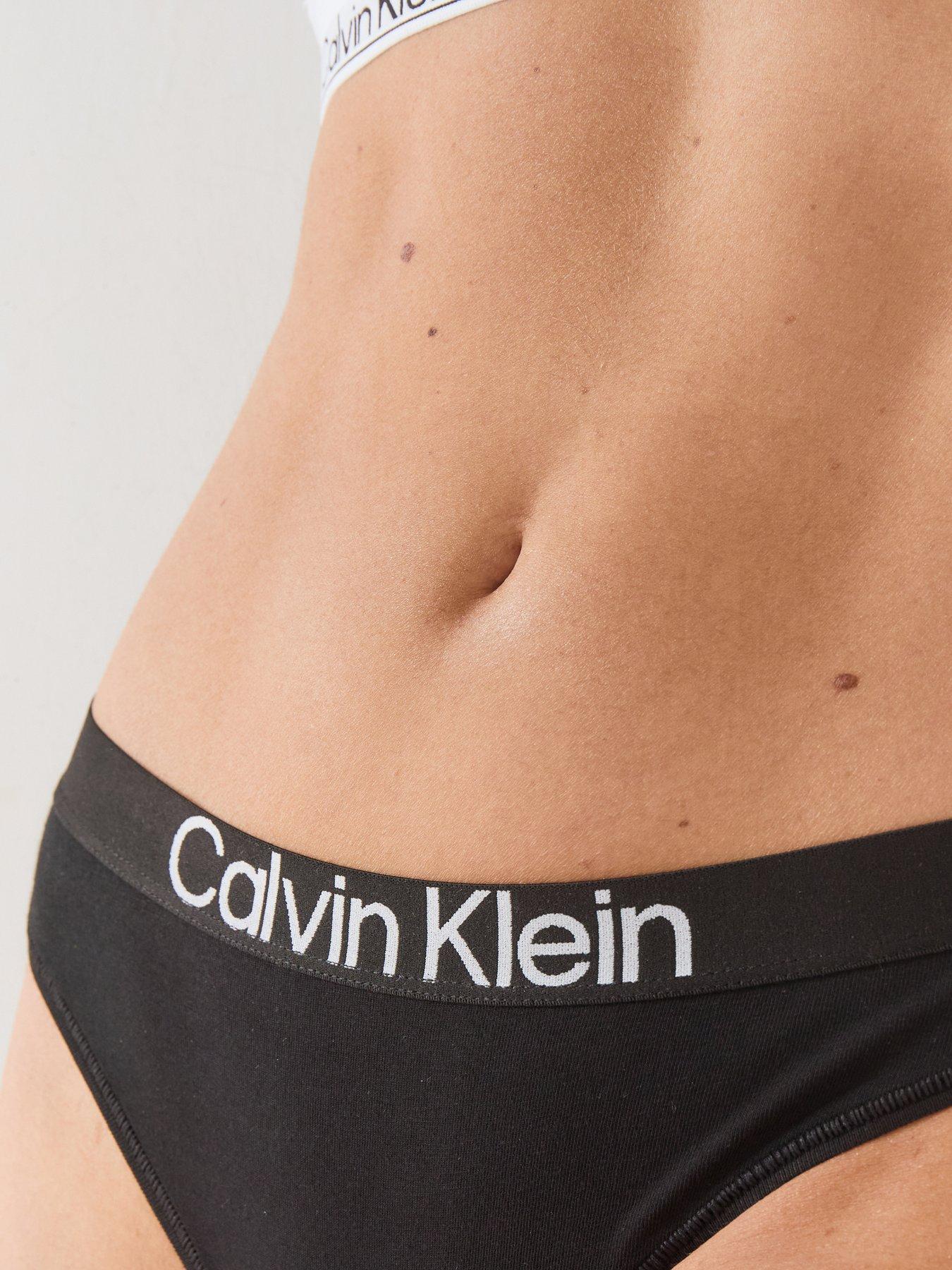Image 5 of 6 of Calvin Klein 5 Pack Maximum Cotton Bikini Briefs - Multi