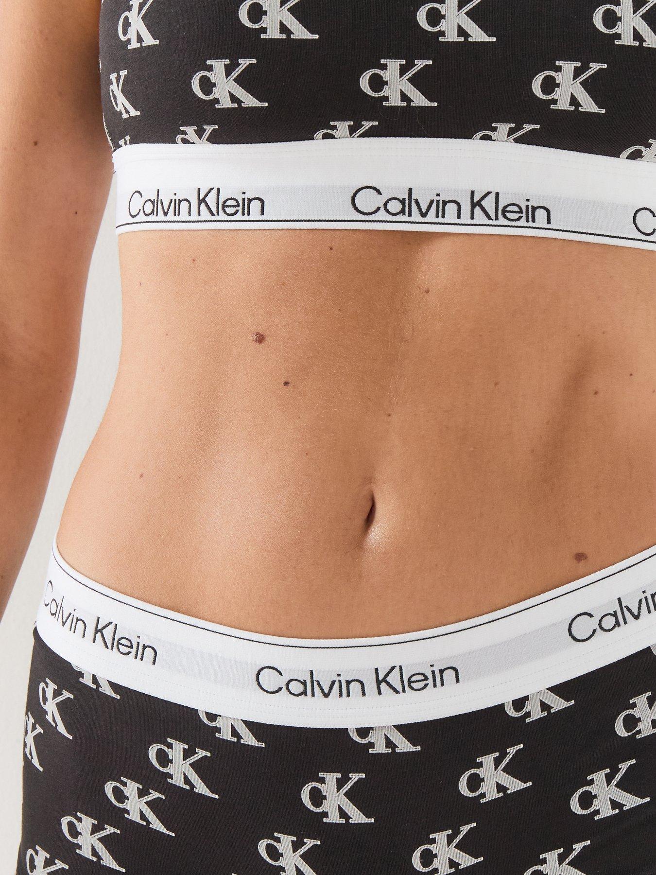 Image 4 of 4 of Calvin Klein Women's Boyshorts - Black