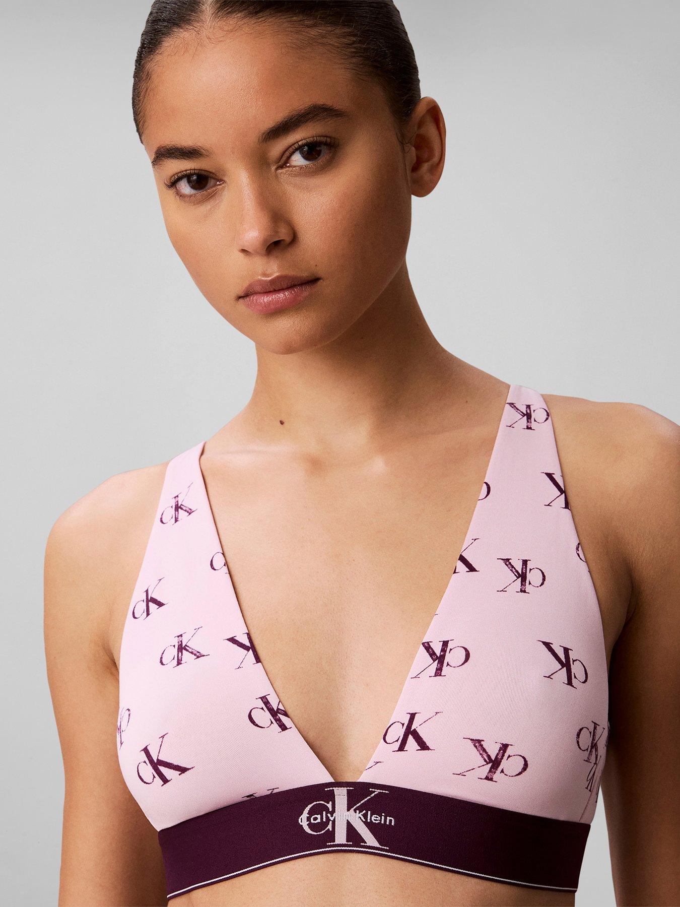 Image 1 of 6 of Calvin Klein Lightly Lined Triangle