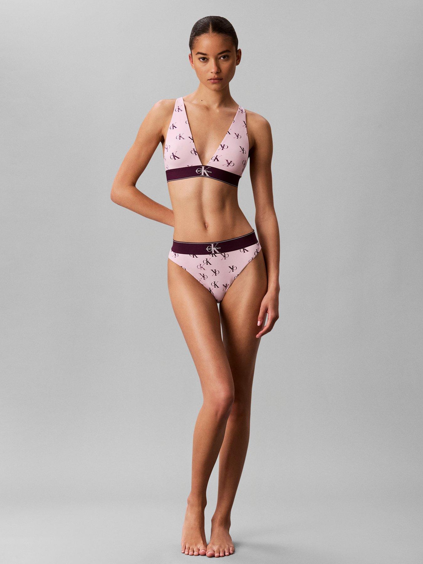 Image 3 of 6 of Calvin Klein Lightly Lined Triangle