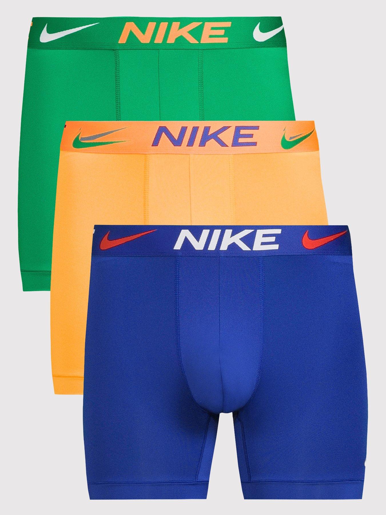 Image 1 of 3 of Nike Essential Micro Fibre 3 Pack Boxer Brief - Assorted
