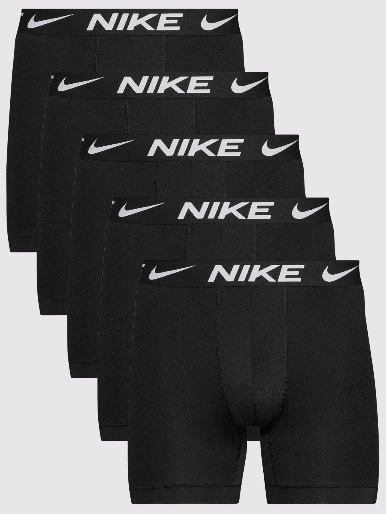 Nike Nike Essential Micro Fibre 5 Pack Boxer Brief - Black