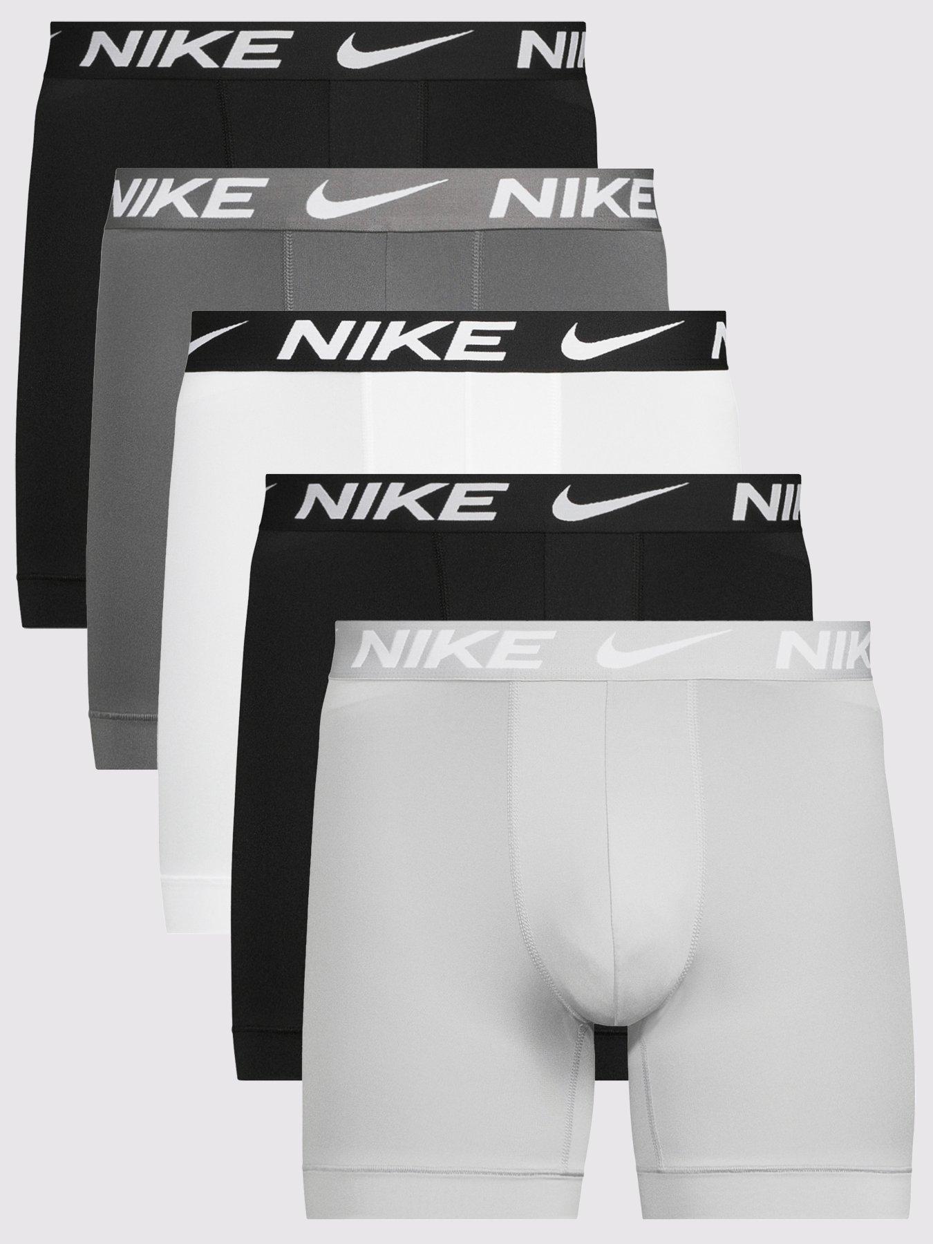 Image 1 of 3 of Nike Nike Essential Micro Fibre 5 Pack Boxer Brief - Assorted