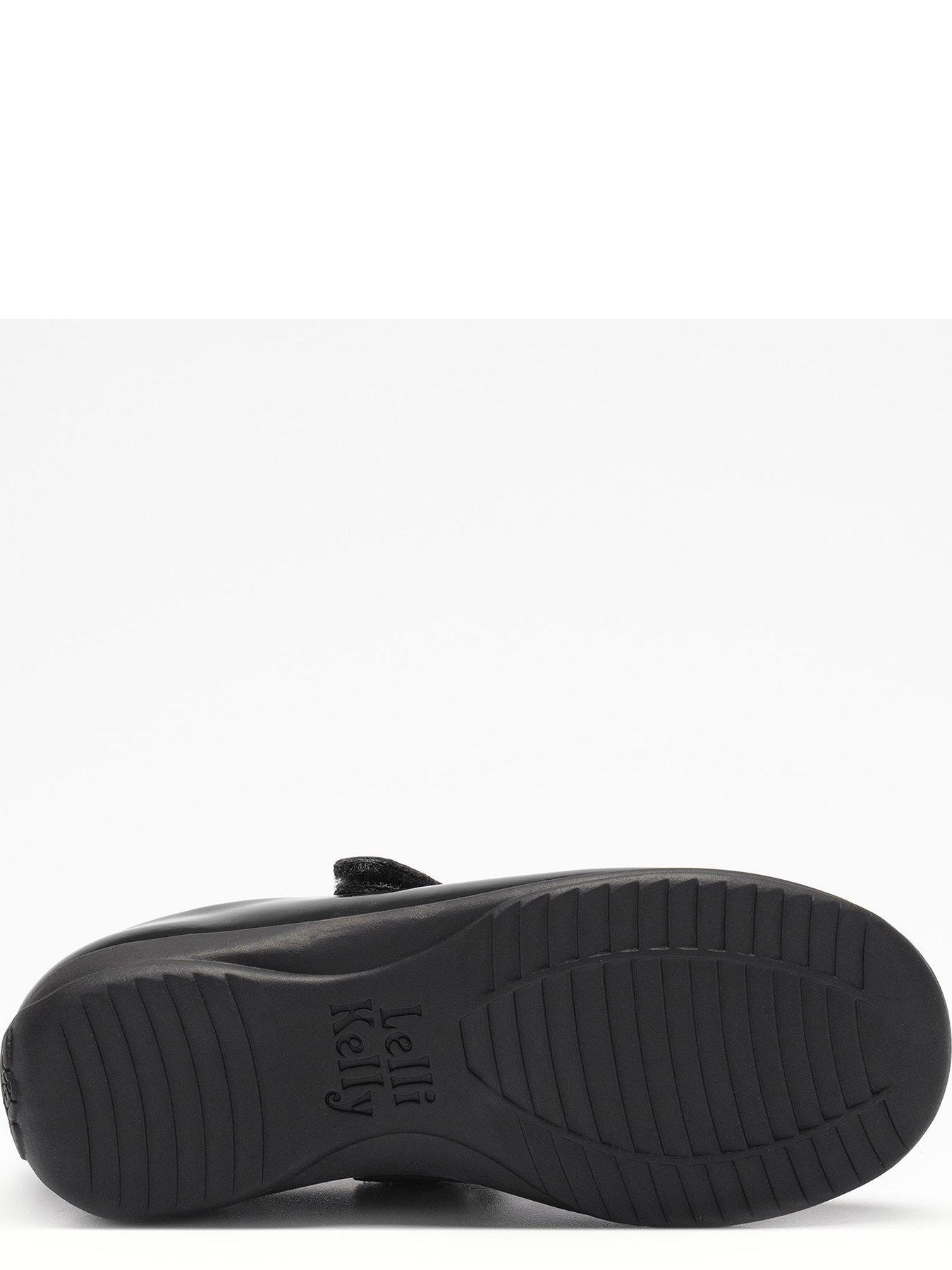 Image 5 of 6 of Lelli Kelly Butterfly Embellished School Shoes - Black