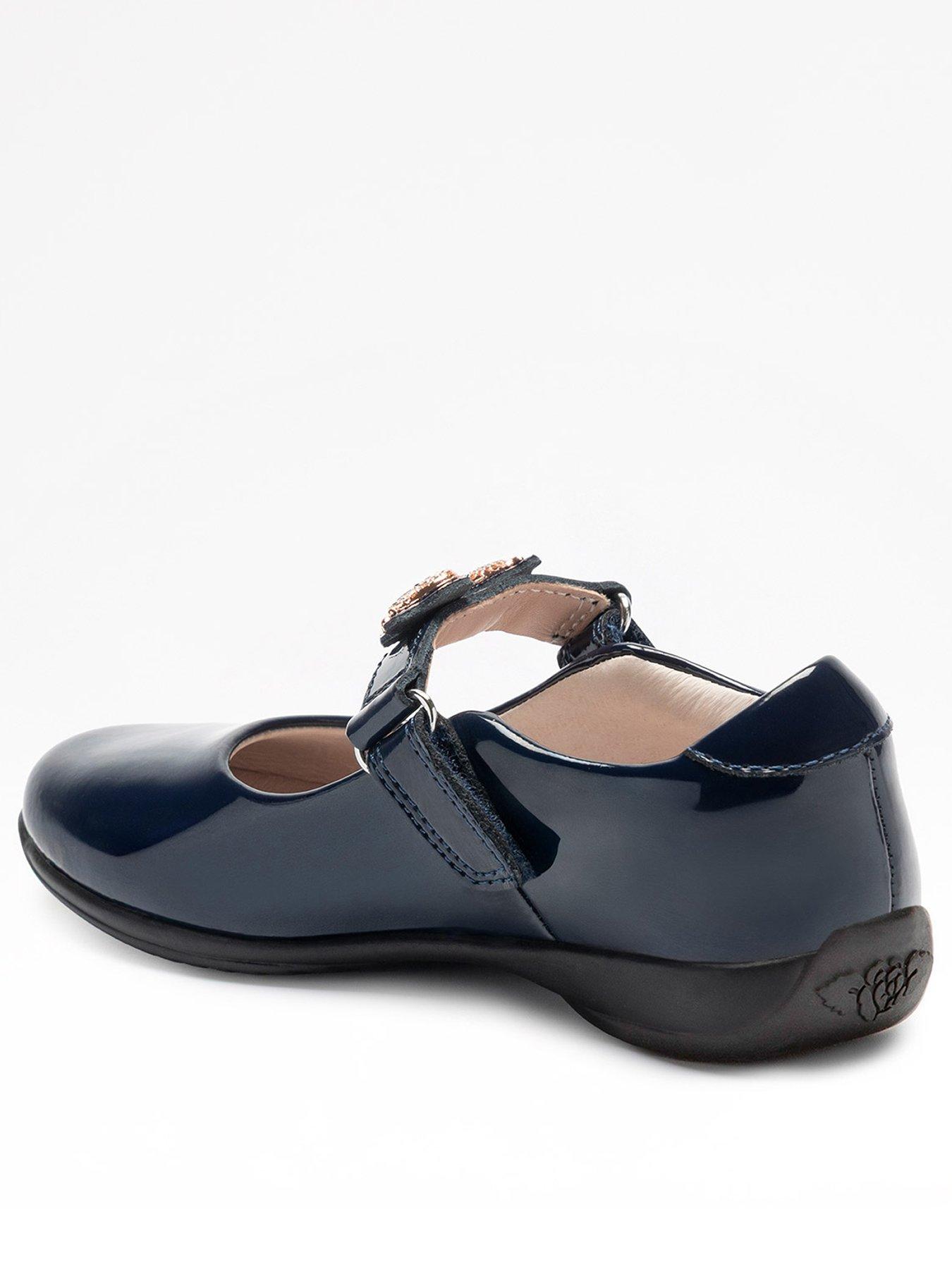 Image 3 of 5 of Lelli Kelly Taylor F Fit Patent School Shoes - Blue