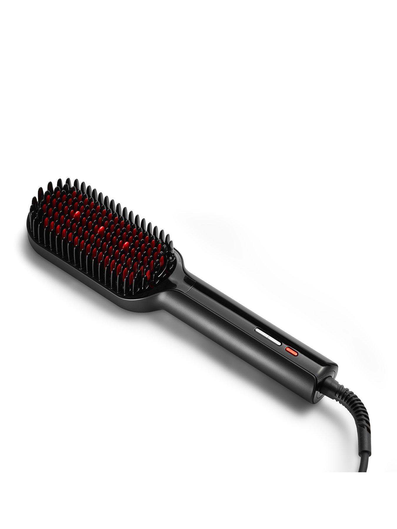 Tymo IONIC Plus Hair Straightening Brush – Black