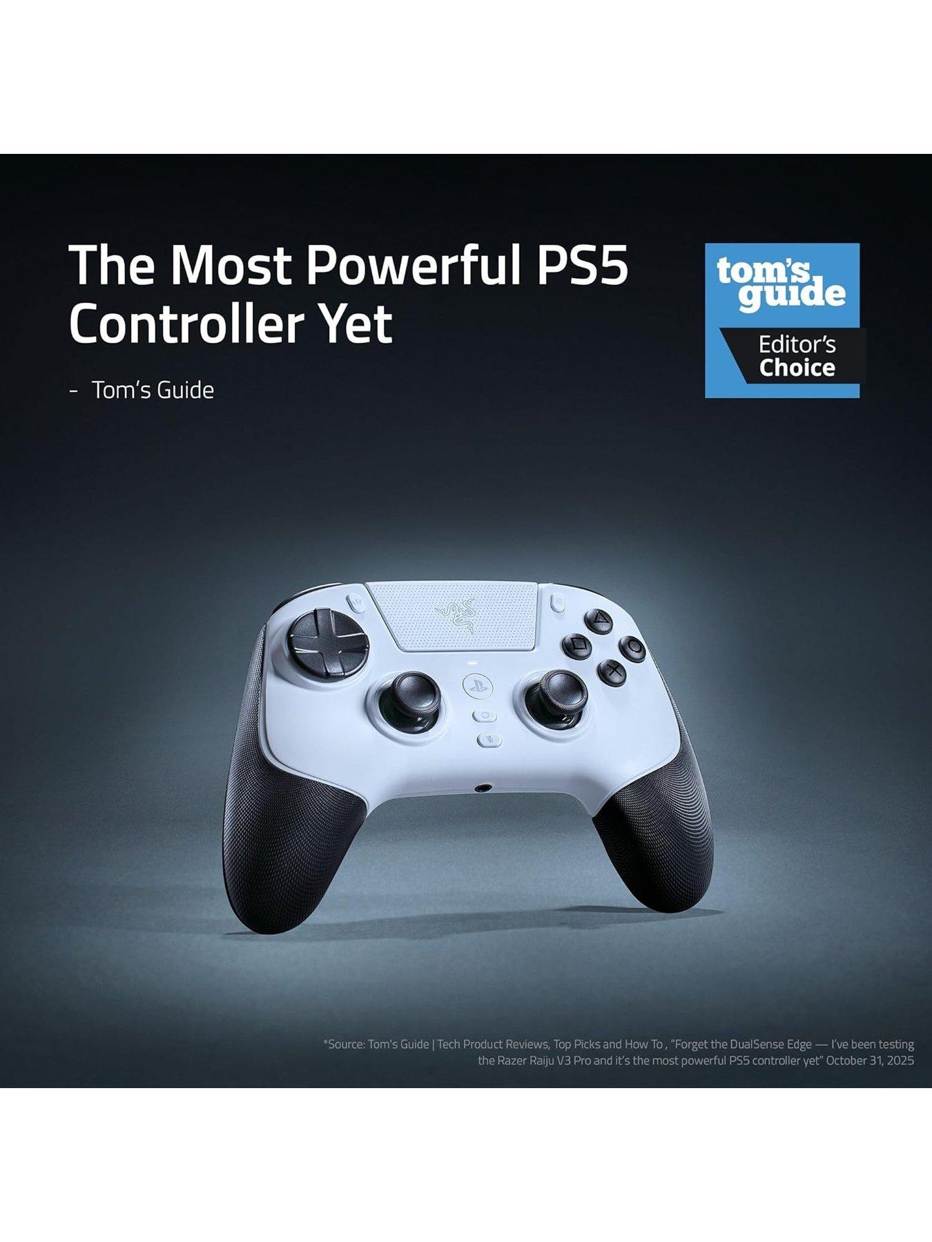 Image 2 of 7 of Razer Raiju V3 Pro for PS5 & PC - White