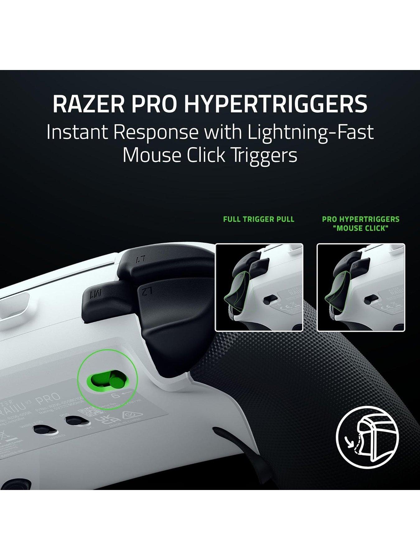 Image 5 of 7 of Razer Raiju V3 Pro for PS5 & PC - White