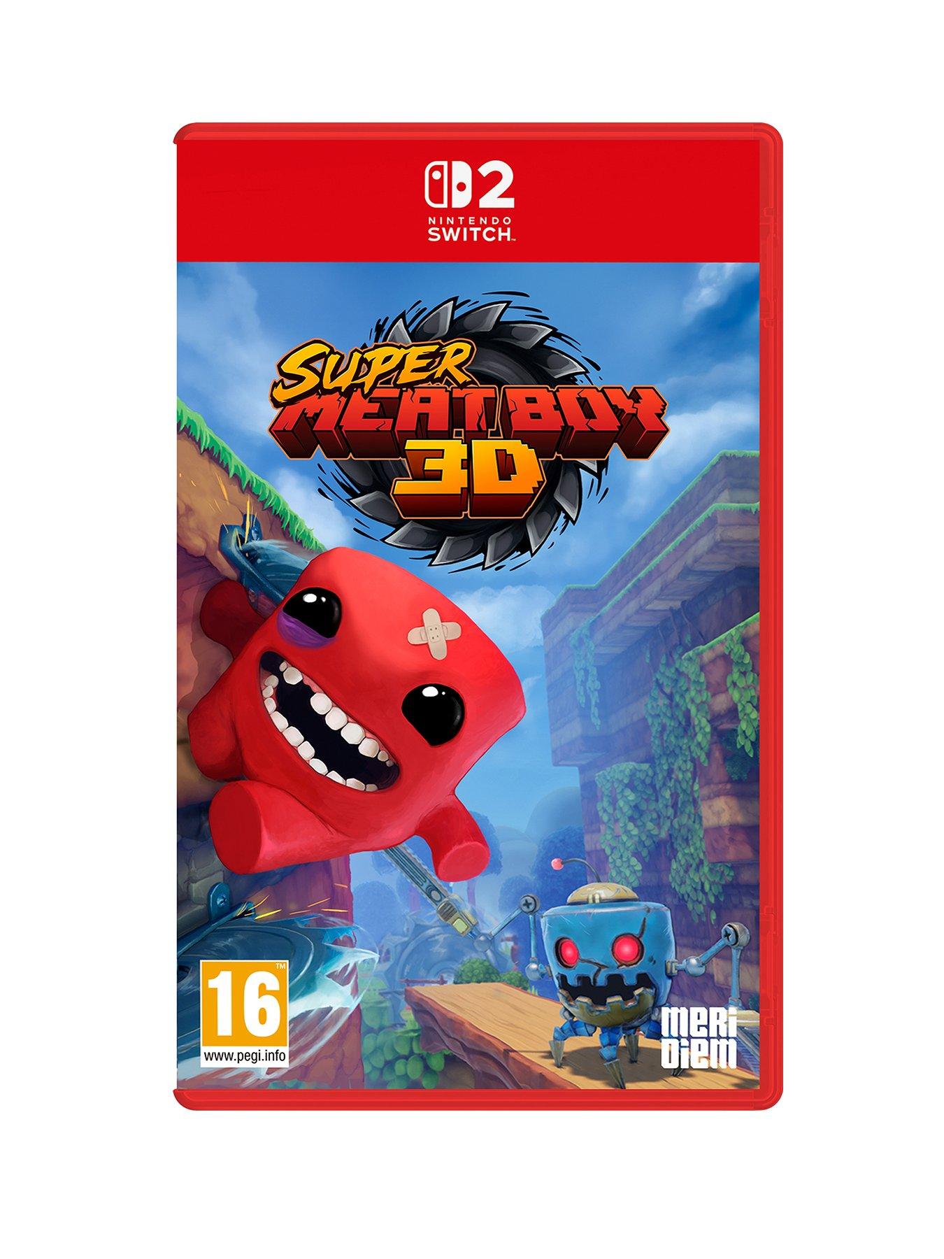 Nintendo Super Meat Boy 3D - Nintendo Switch 2 in One Colour