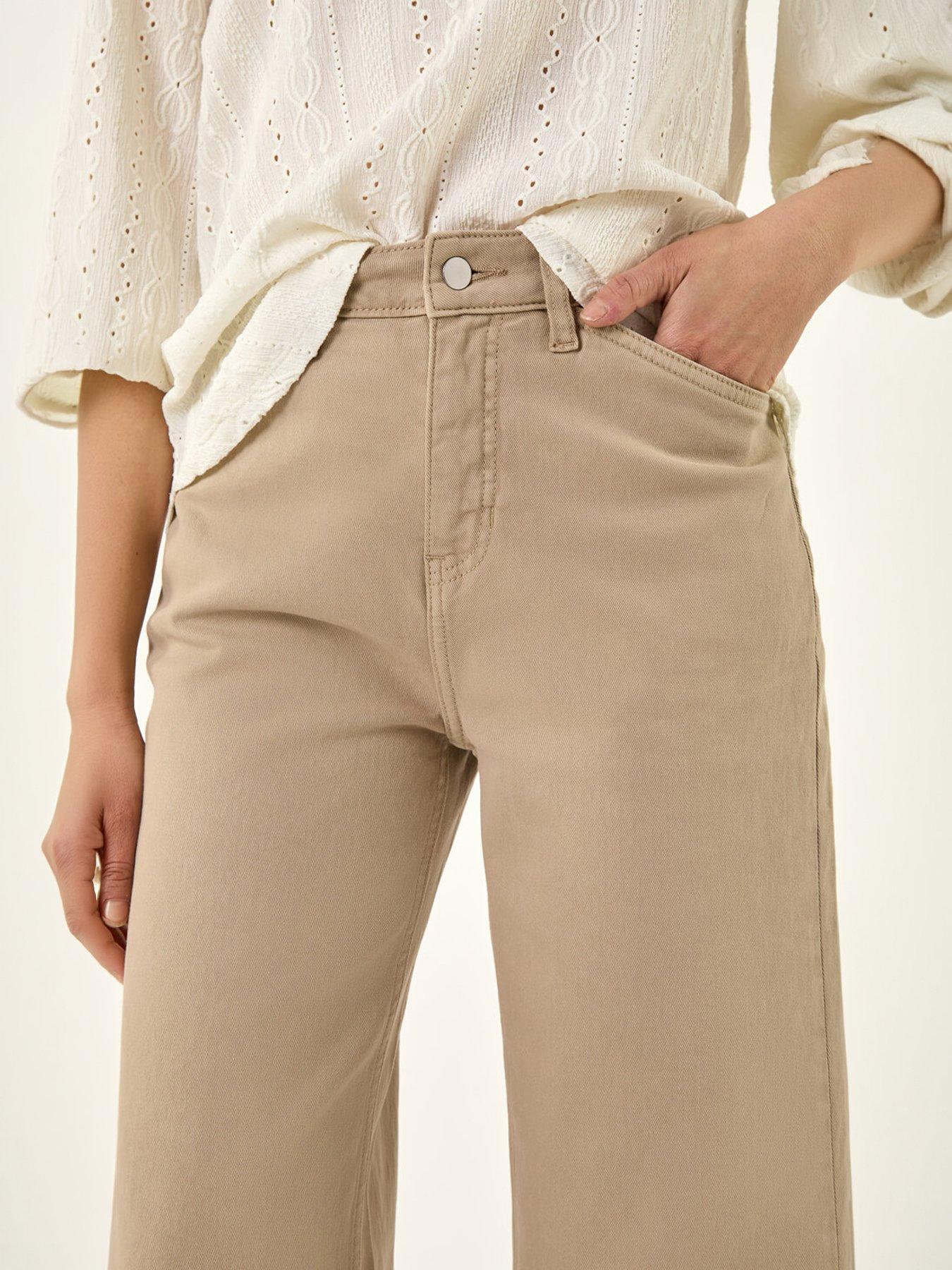 Image 2 of 5 of Roman Wide Leg Stretch Denim Culottes