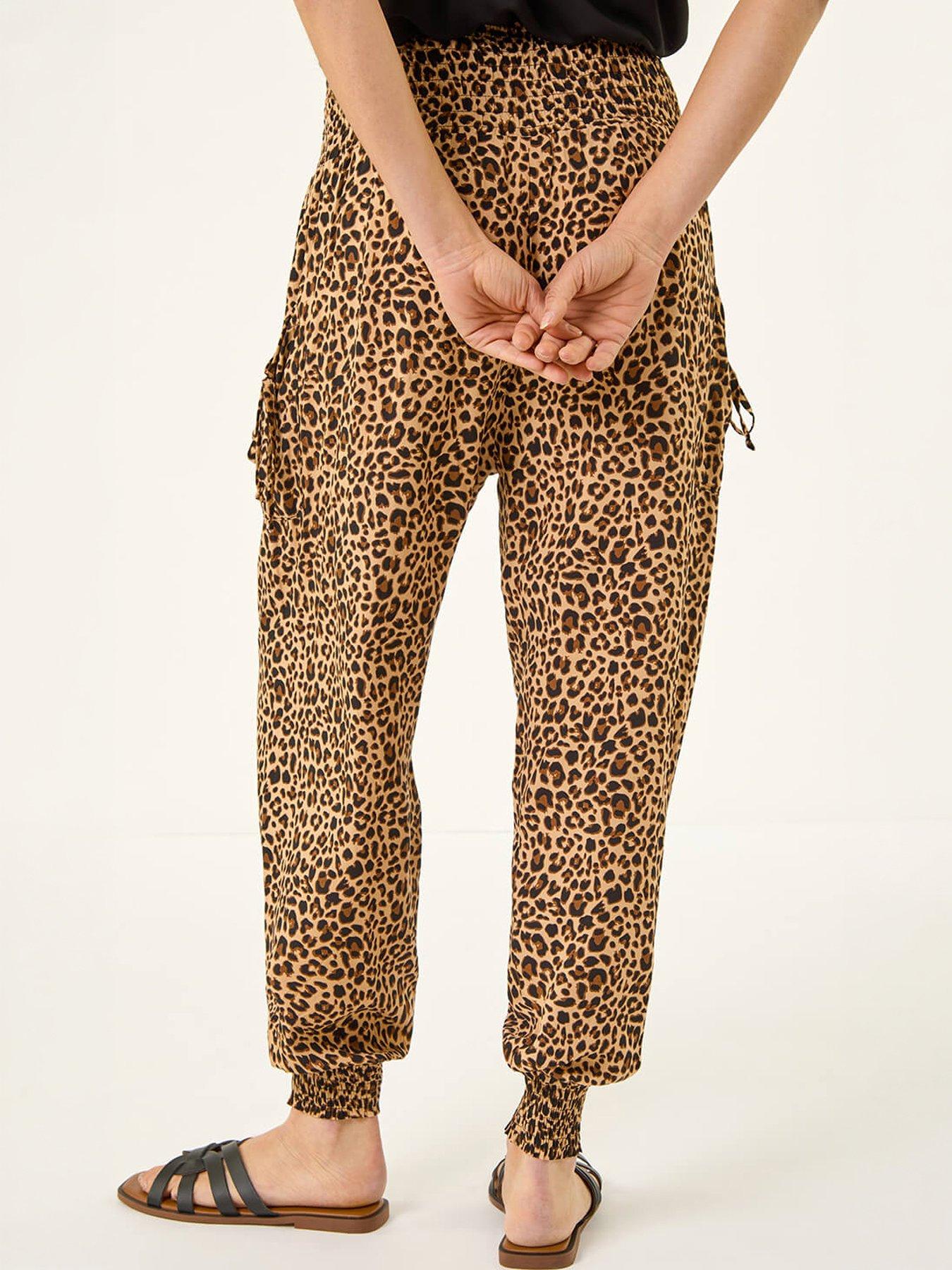 Image 4 of 5 of Roman Animal Print Hareem Jogger