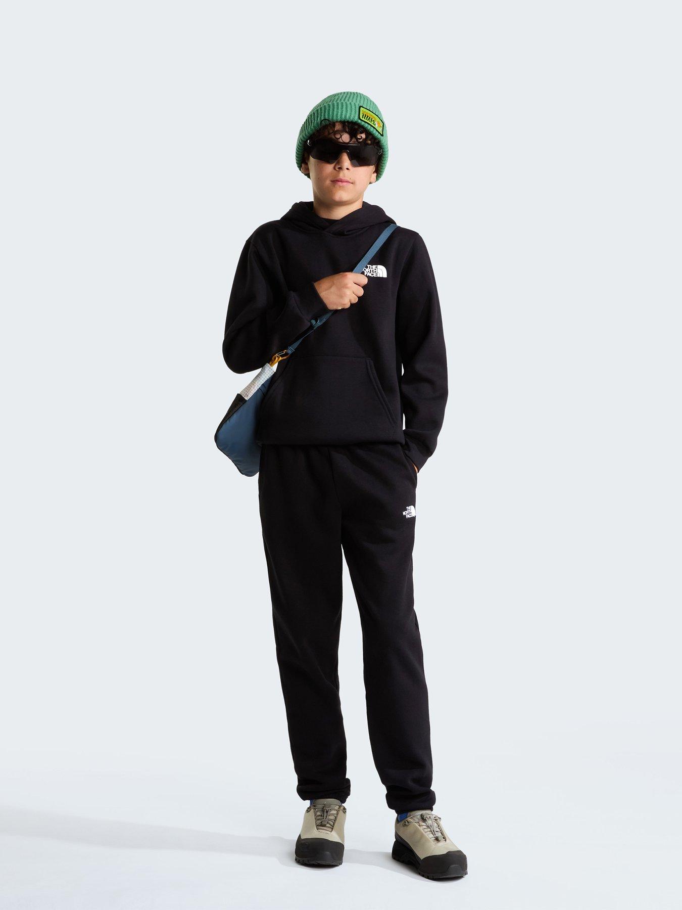 Image 3 of 5 of The North Face Junior Boys Evolution Box Nse Hoodie - Black