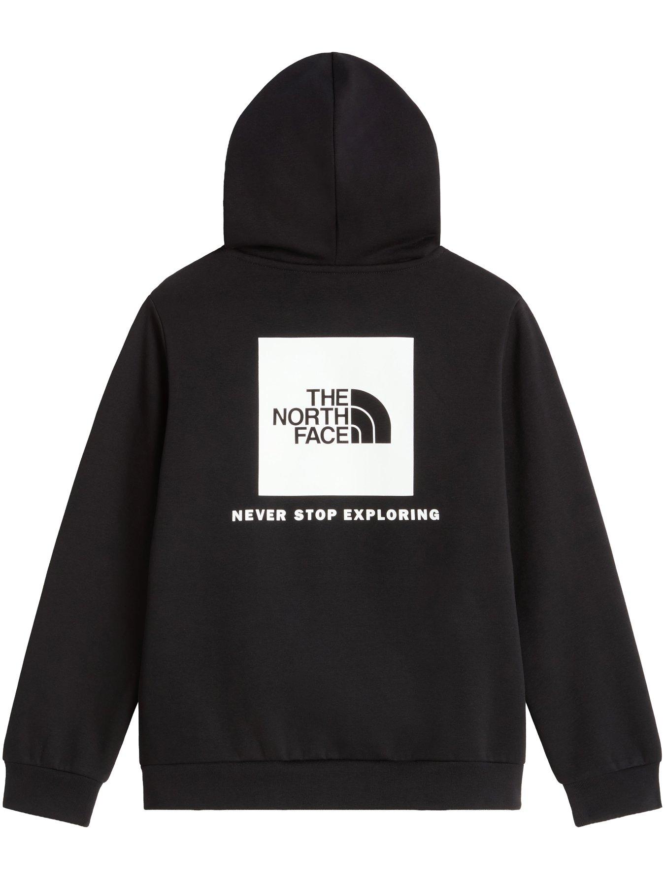 Image 4 of 5 of The North Face Junior Boys Evolution Box Nse Hoodie - Black