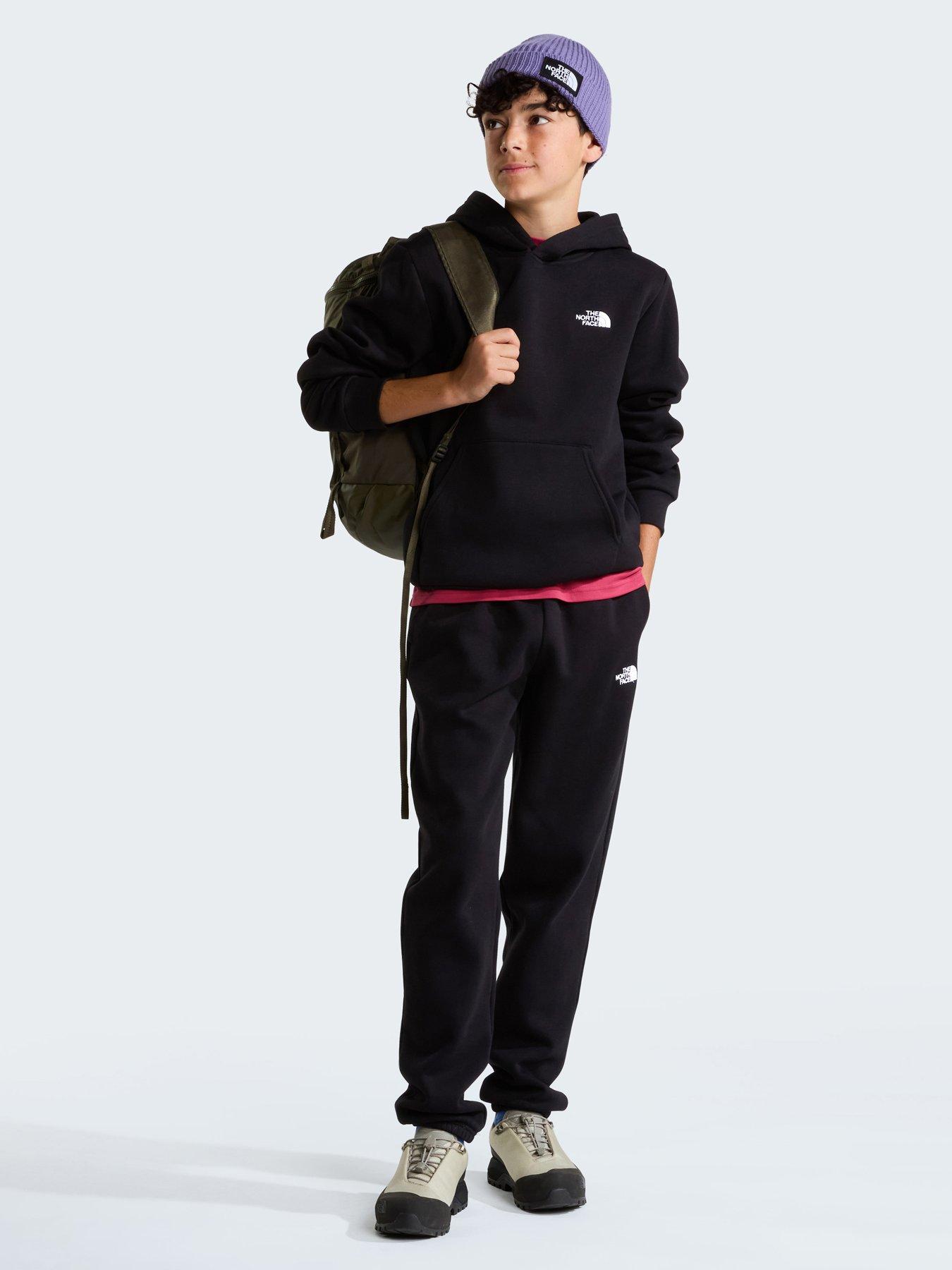 The North Face Junior Boys Evolution Simple Dome Hoodie - Black