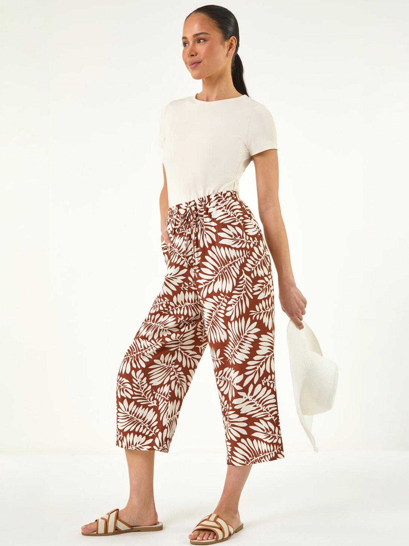 Roman Petite Cropped Trousers