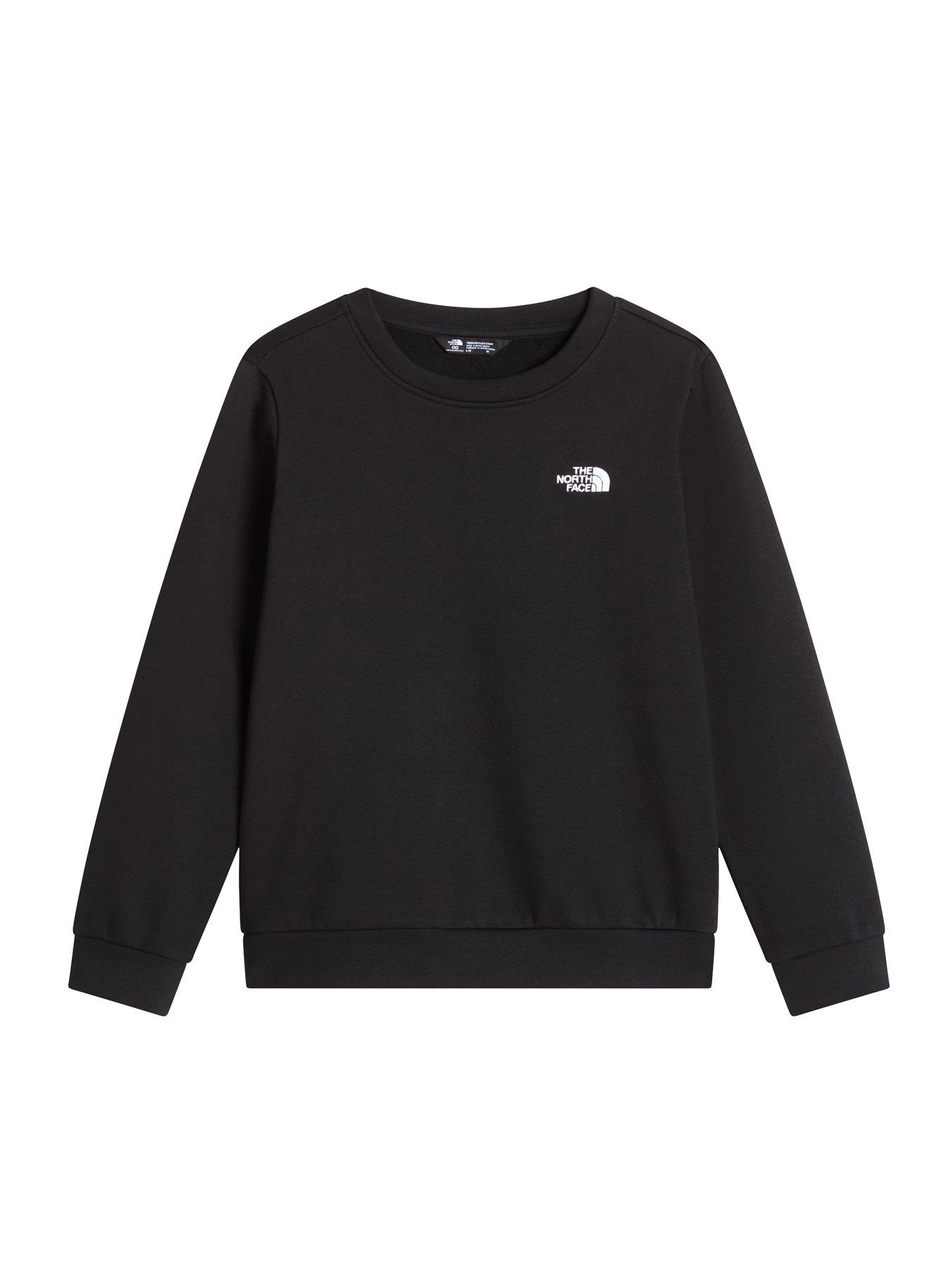 Image 4 of 5 of The North Face Junior Boys Evolution Simple Dome Crew Sweat - Black