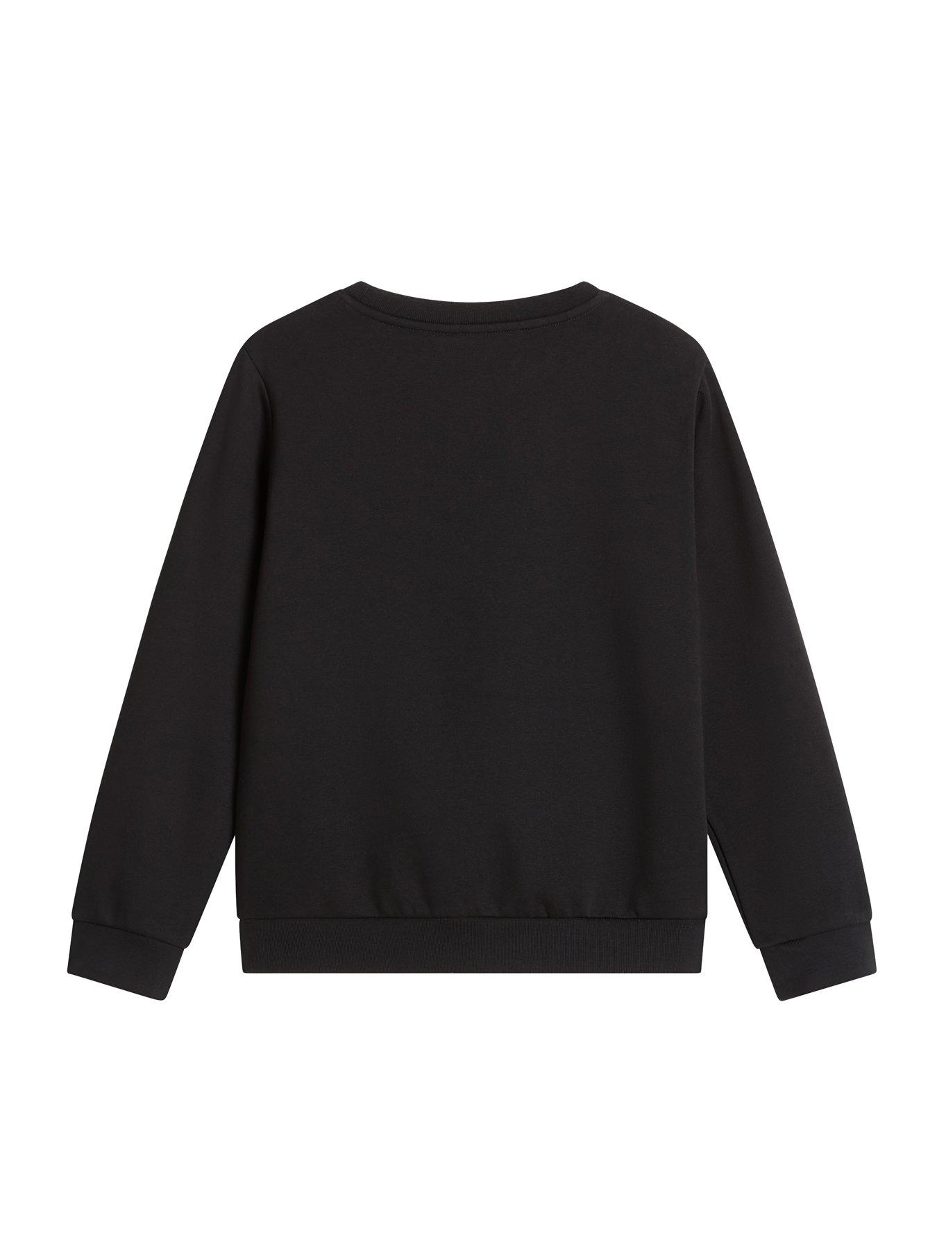 Image 5 of 5 of The North Face Junior Boys Evolution Simple Dome Crew Sweat - Black