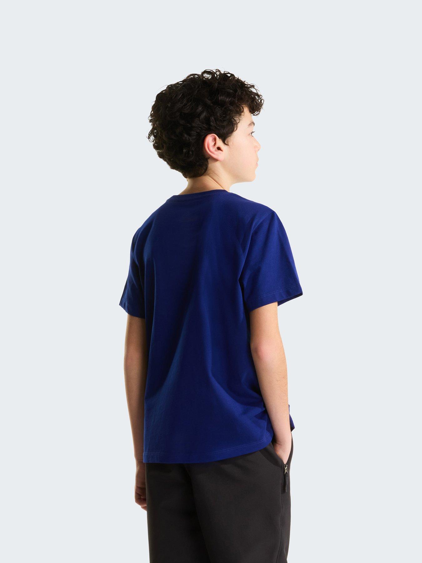Image 4 of 5 of The North Face Teens' Evolution Simple Dome T-Shirt - Bold Blue