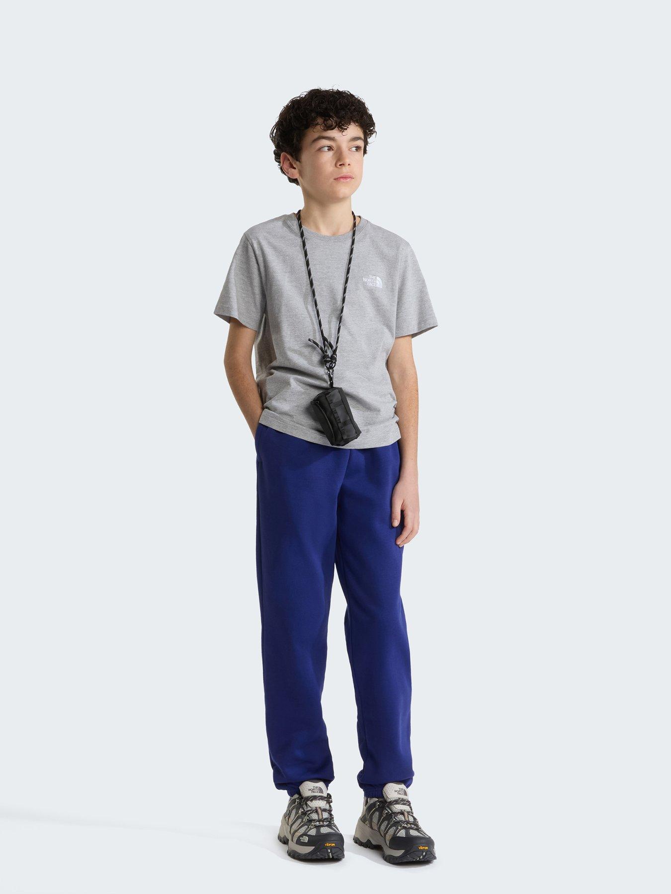 Image 1 of 5 of The North Face Junior Boys Evolution Simple Dome T-Shirt - Grey