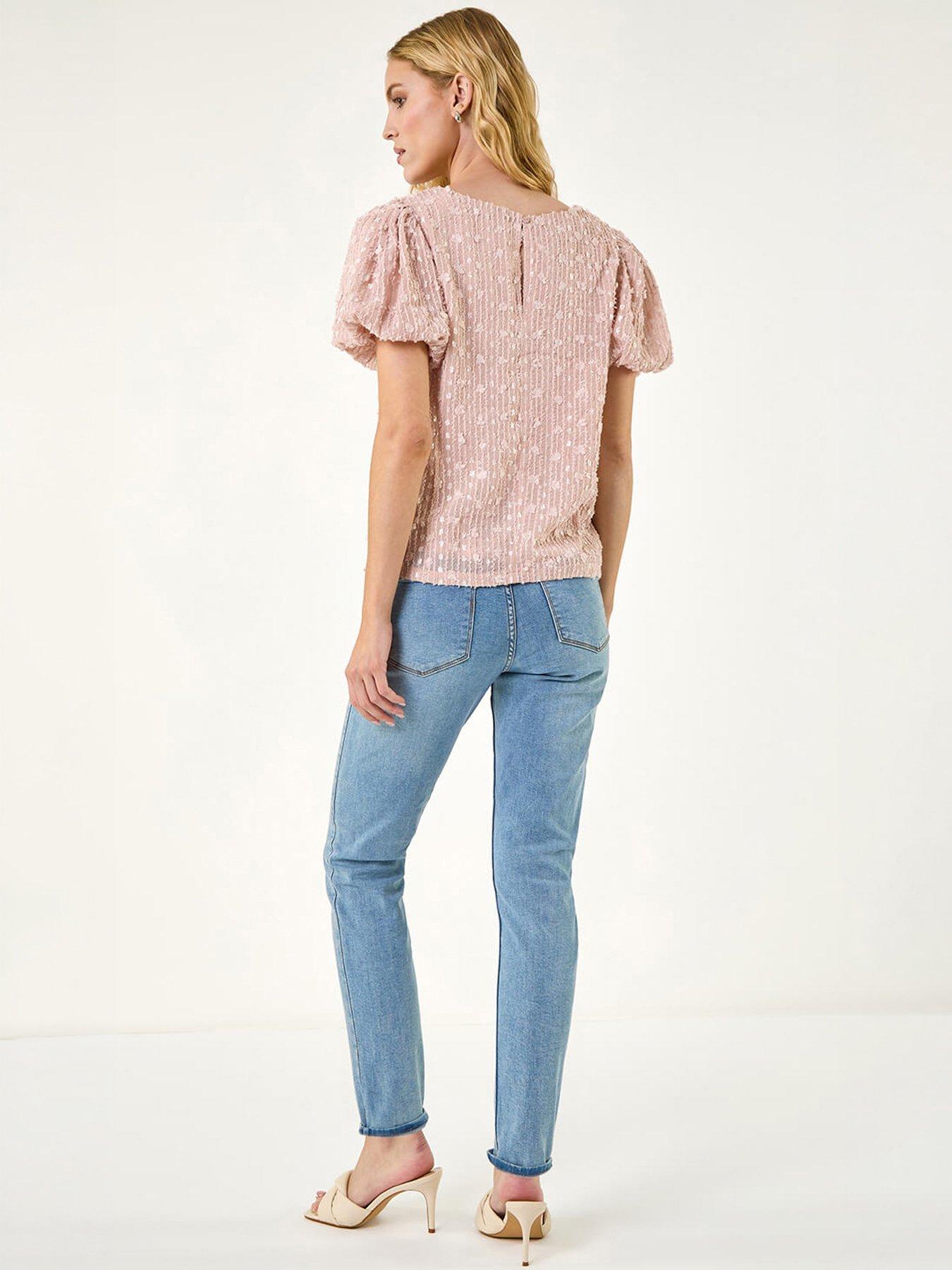 Image 2 of 5 of Roman Textured Stitch Top