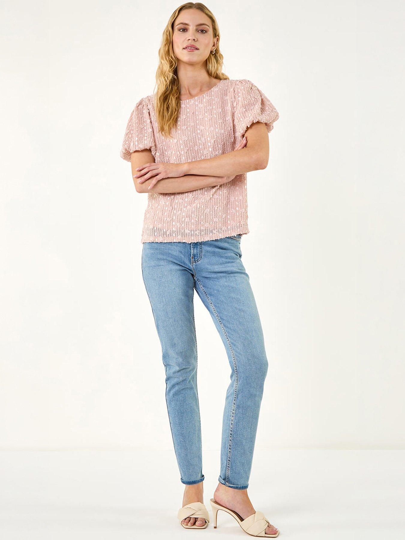 Image 3 of 5 of Roman Textured Stitch Top