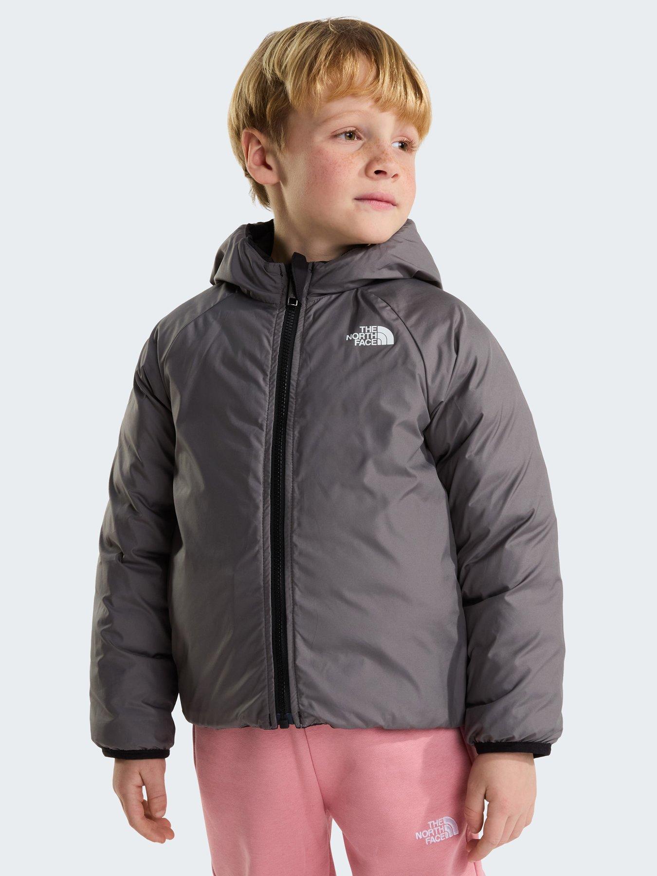 The North Face Kids Unisex Reversible Perrito Hooded Jacket - Black