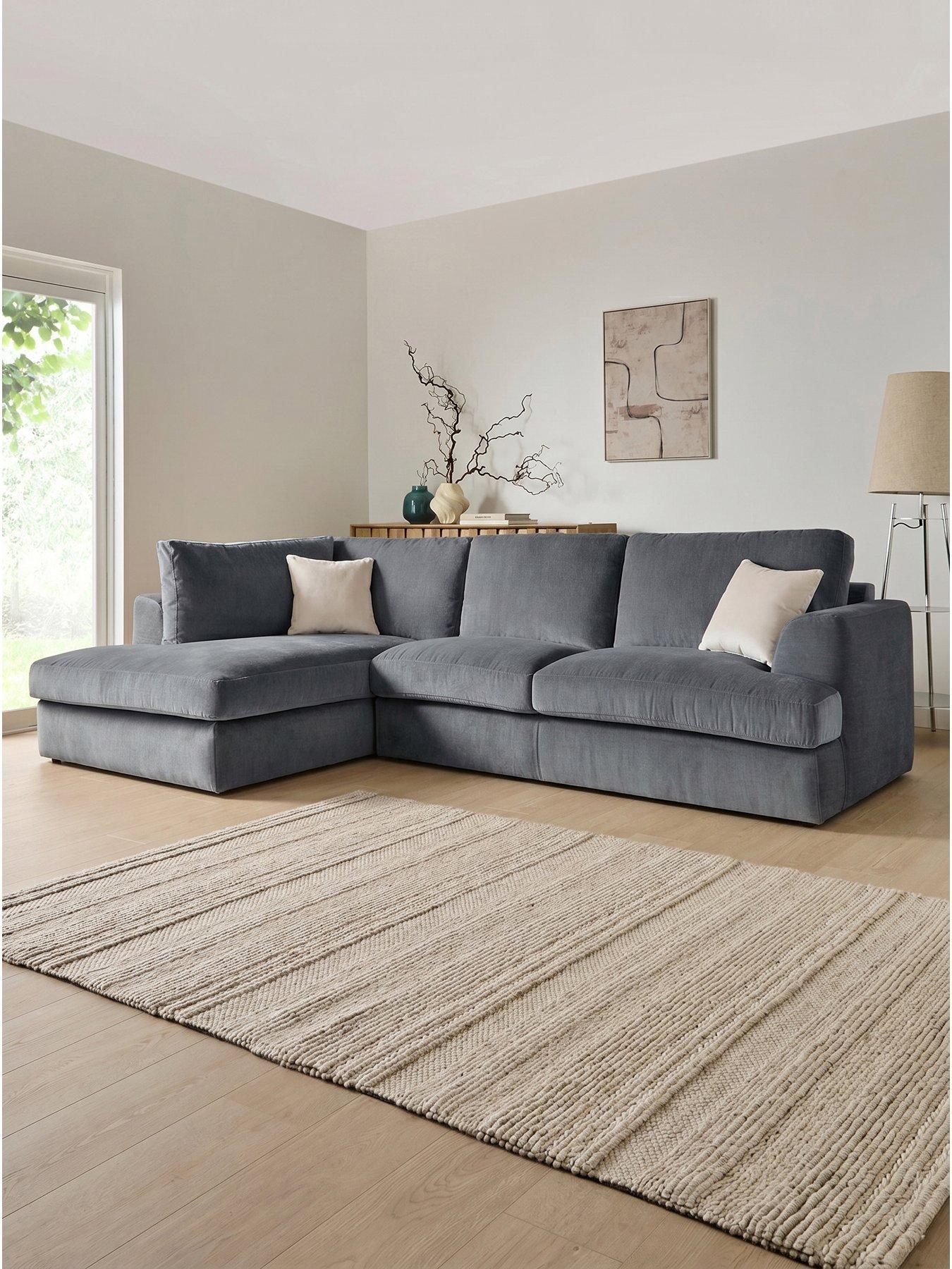 The Very Collection Escana Left Hand Corner Chaise Sofa