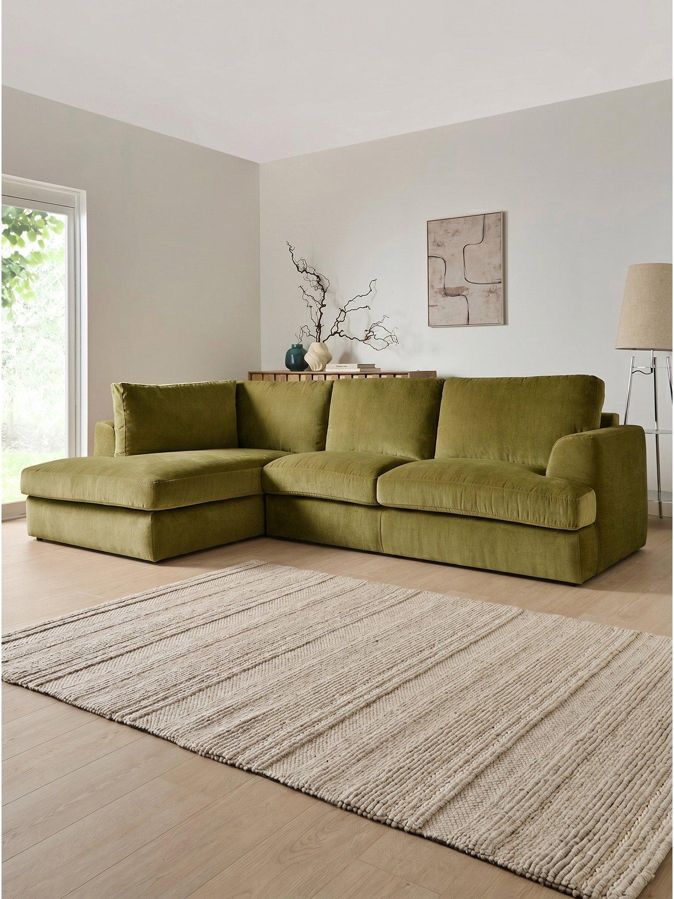 The Very Collection Escana Left Hand Corner Chaise Sofa