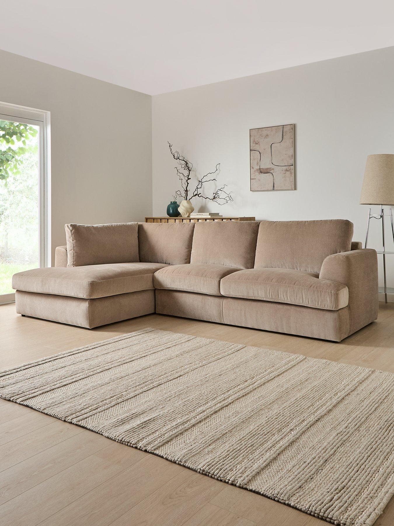 Image 1 of 7 of The Very Collection Escana Left Hand Corner Chaise Sofa