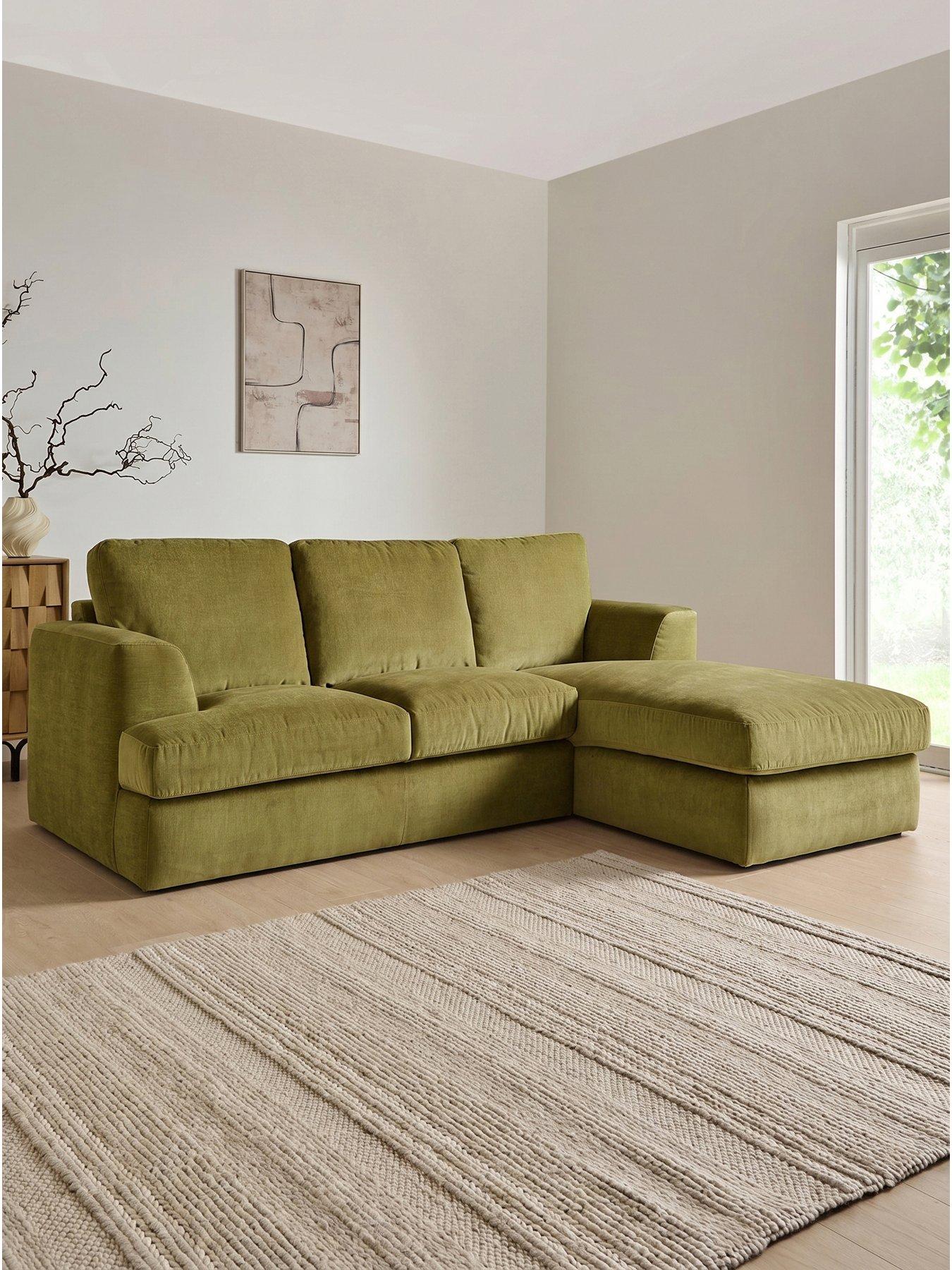 The Very Collection Escana Right Hand 3 Seater Chaise Sofa