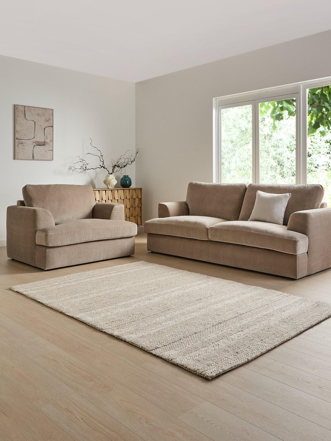 The Very Collection Escana 3 Seater Sofa + Snuggle Chair (Buy  &  SAVE!)