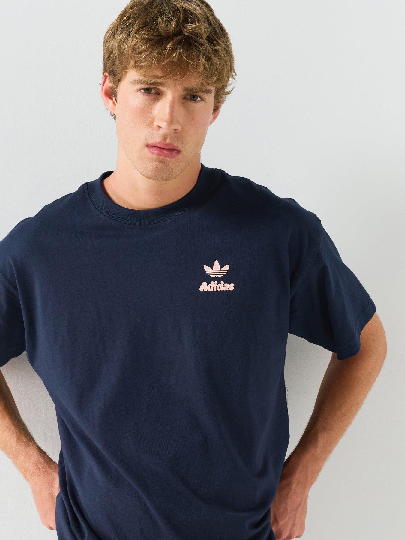 adidas Originals Men's Graphic T-Shirt - Navy