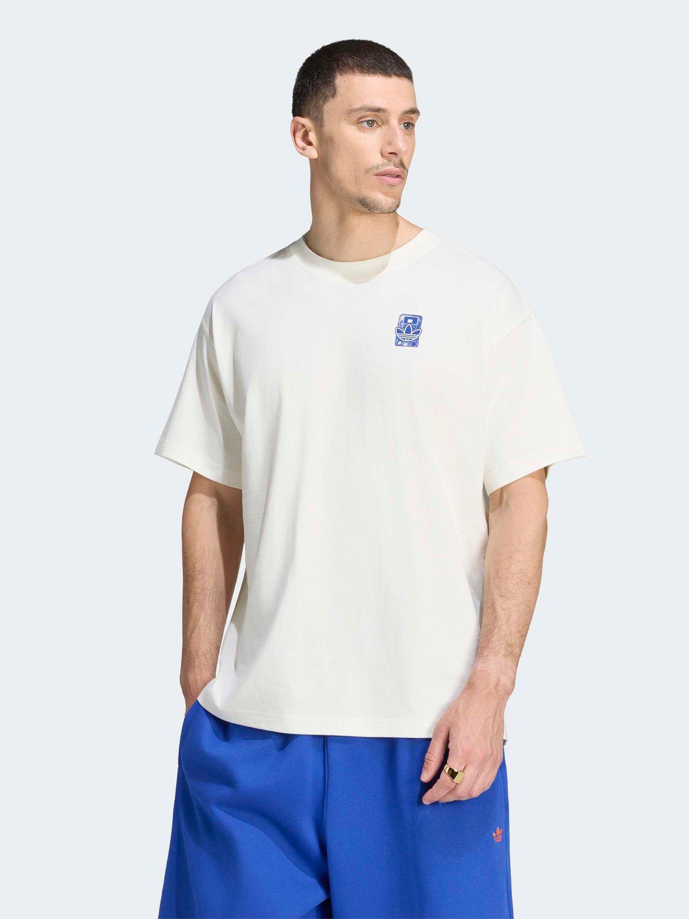 adidas Originals Men's Lo-Fi Graphic T-Shirt - Off White