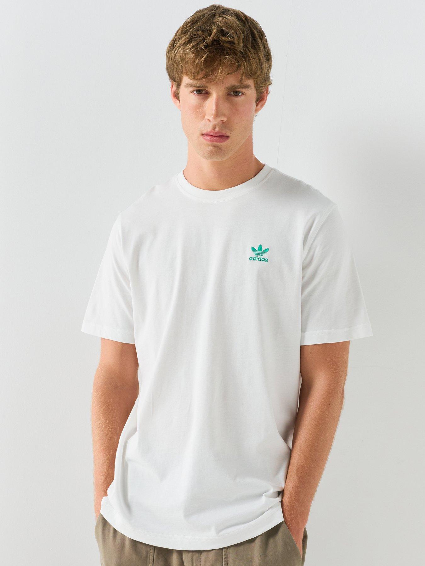 adidas Originals Men's Trefoil Essentials Loose T-Shirt - White