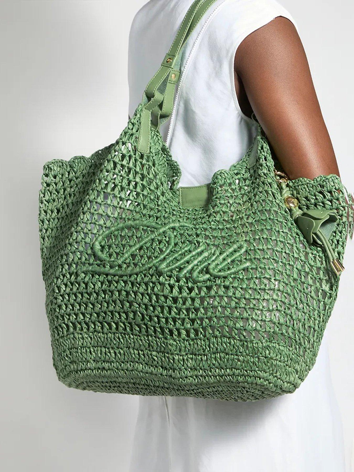 Image 3 of 7 of Dune London Dewdrop Shoulder Bag - Green