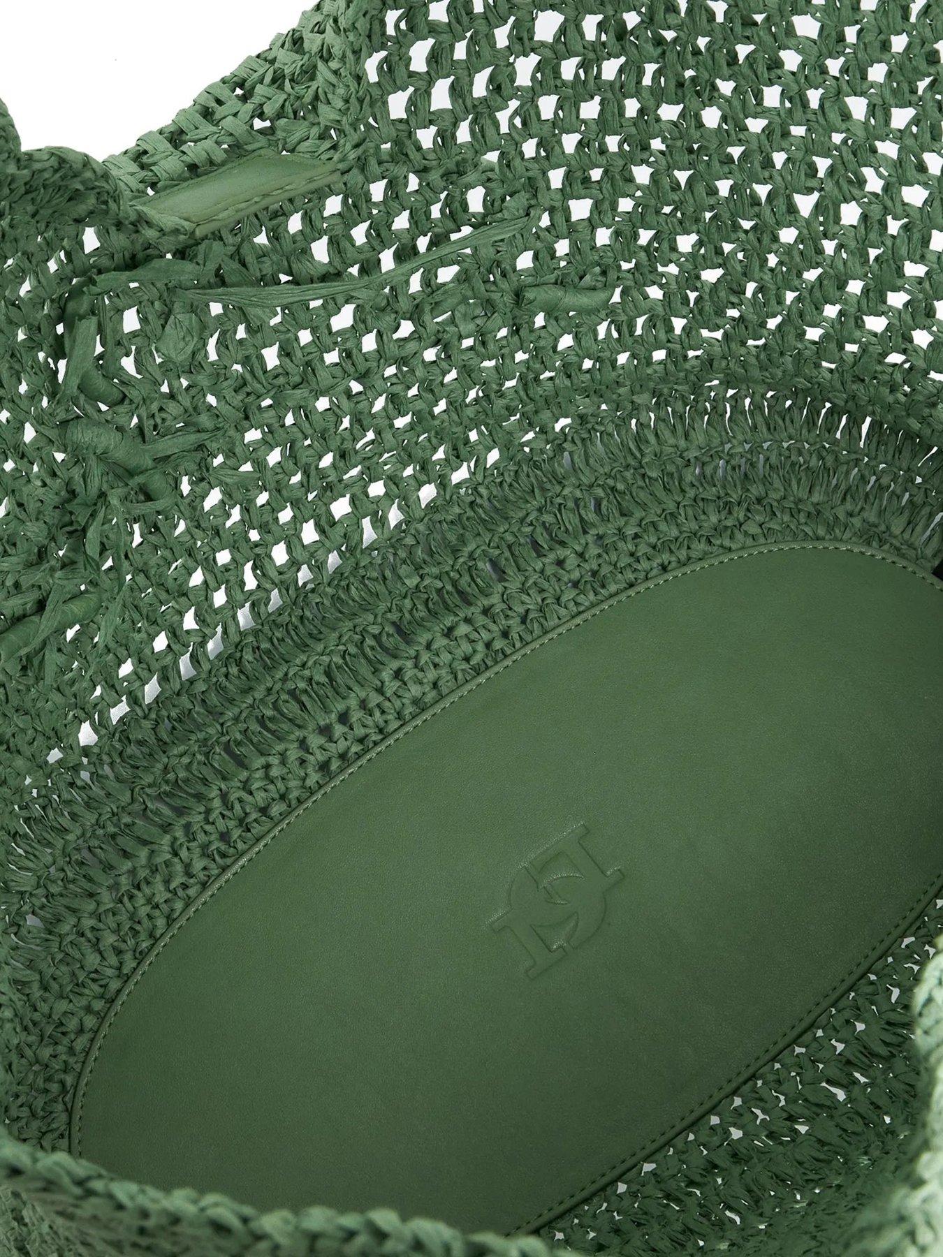 Image 7 of 7 of Dune London Dewdrop Shoulder Bag - Green