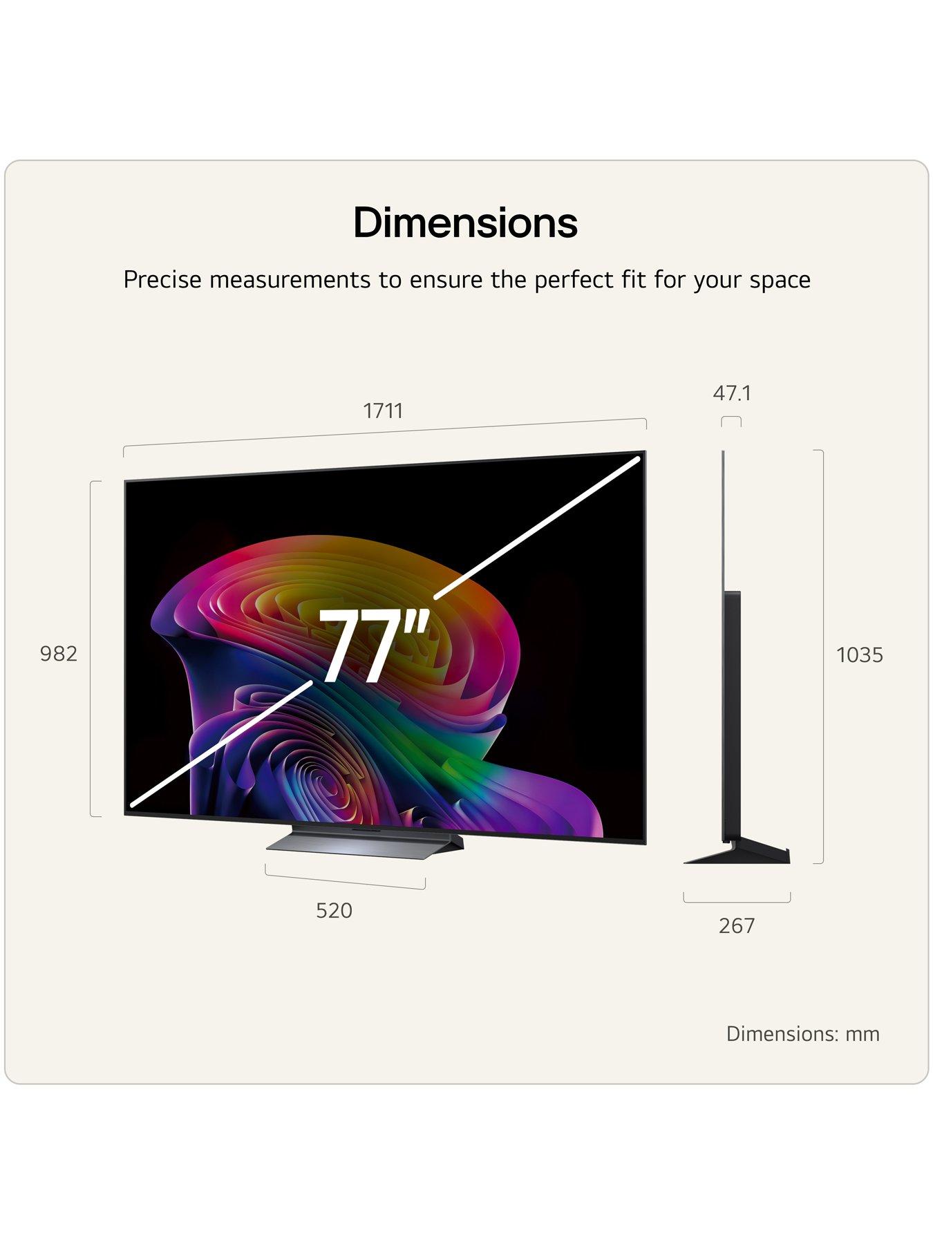 Image 3 of 7 of LG OLED evo AI C6 77" 2026 4K Smart TV
