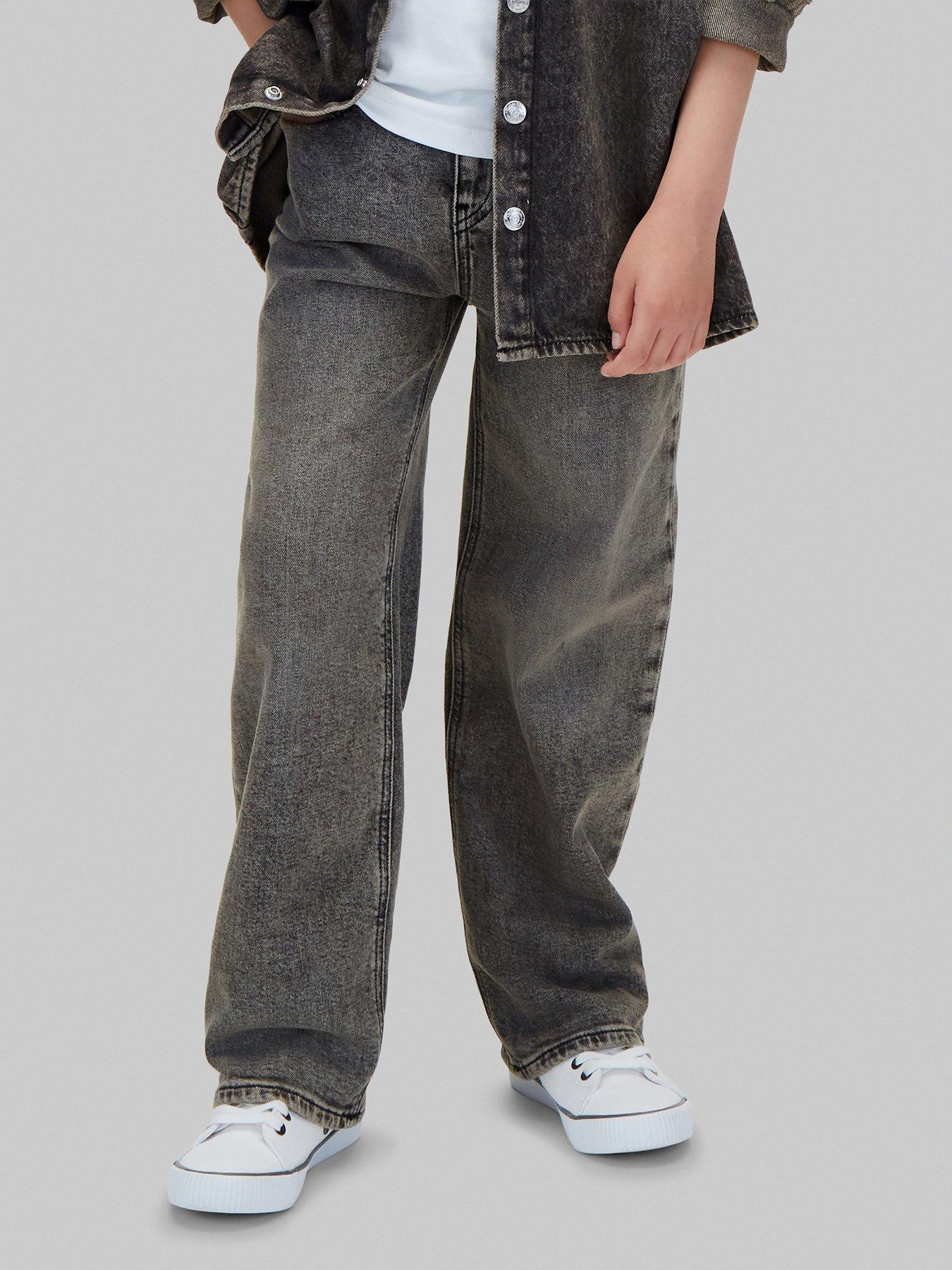 Calvin Klein Jeans Boys Skater Onyx Black Jeans - Black