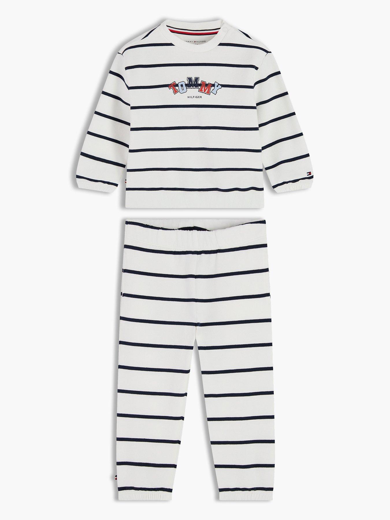 Tommy Hilfiger Baby Boys Sweatshirt And Sweatpant Set - Multi