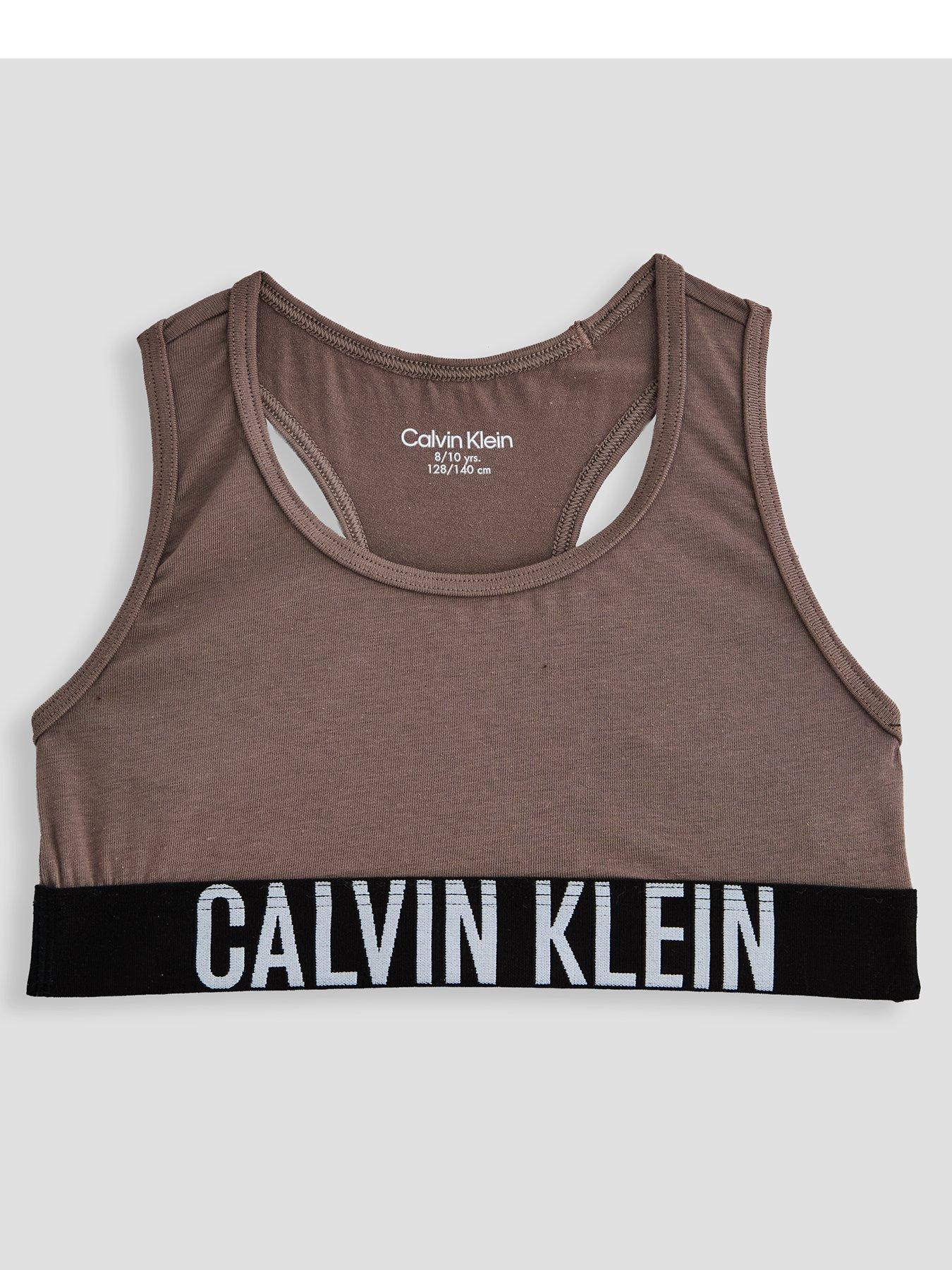 Image 2 of 5 of Calvin Klein Girls 3 Pack Intense Bralette - Multi