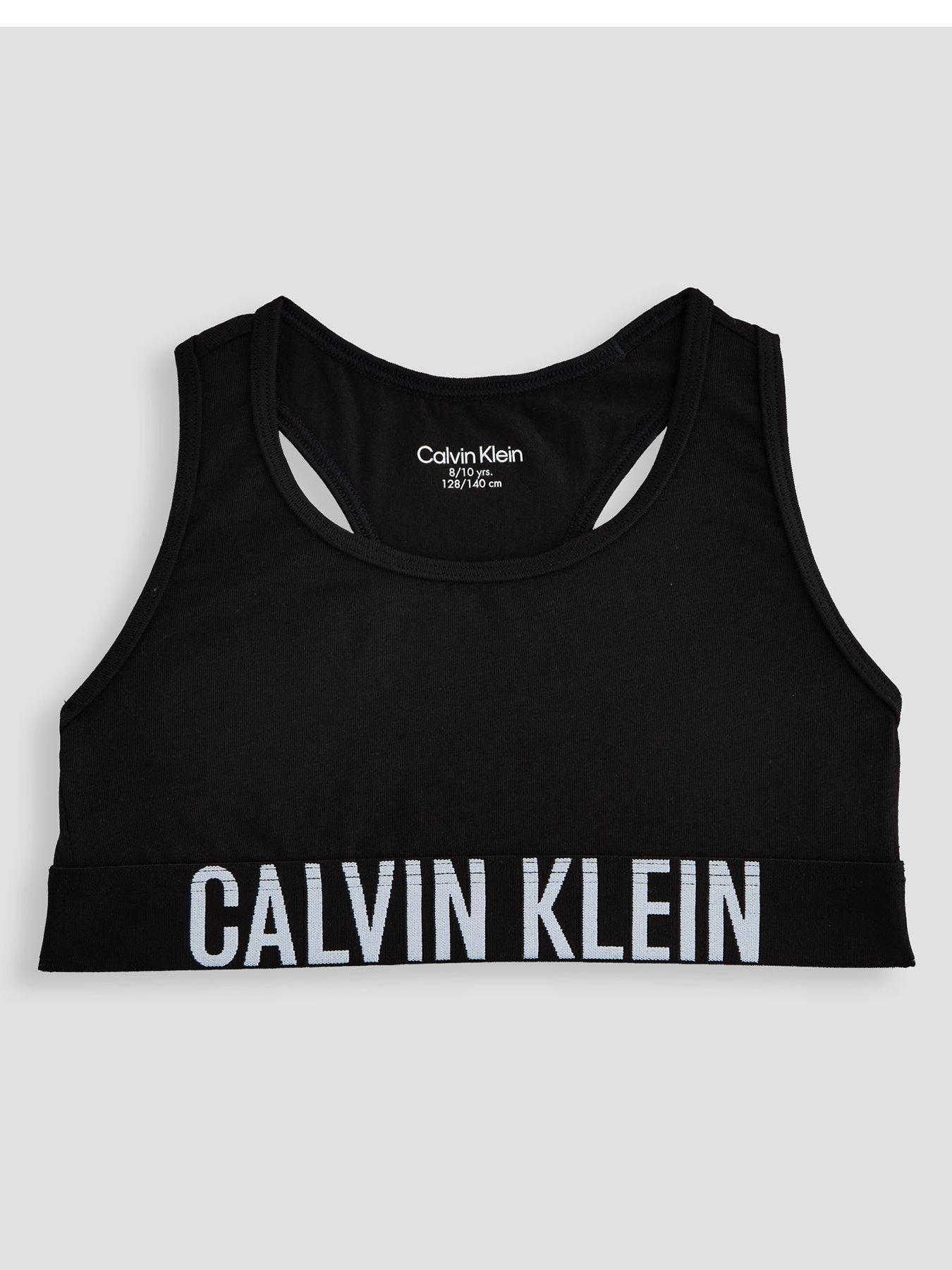 Image 3 of 5 of Calvin Klein Girls 3 Pack Intense Bralette - Multi