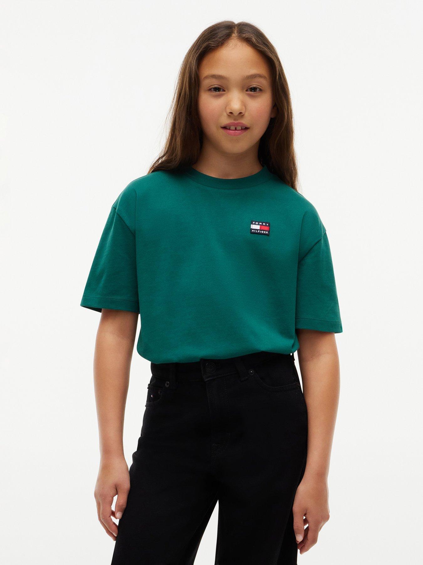 Tommy Hilfiger Flag Heritage Short Sleeve T-Shirt - Green