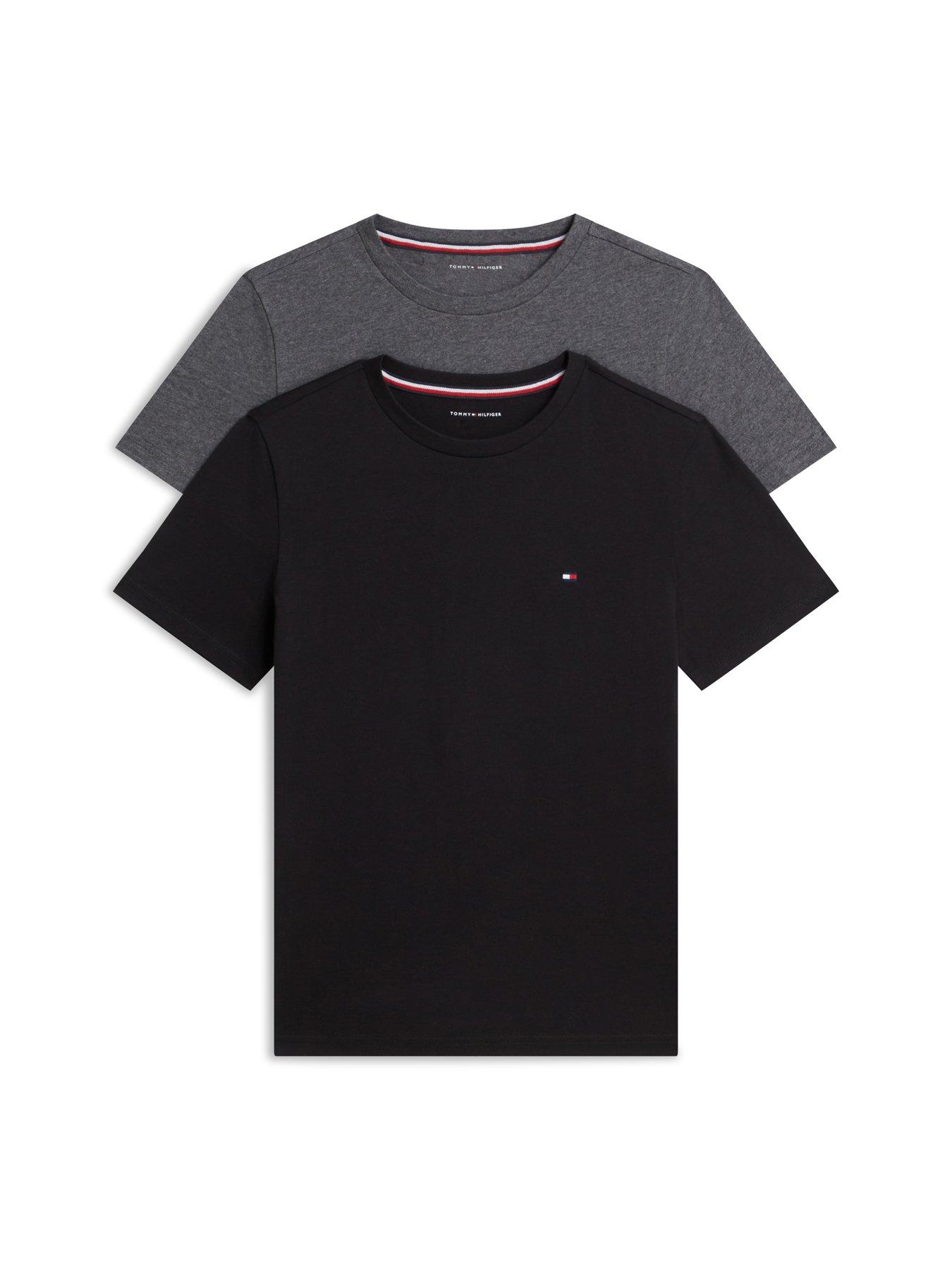 Image 1 of 1 of Tommy Hilfiger Boys 2 Pack Short Sleeve T-Shirts - Multi