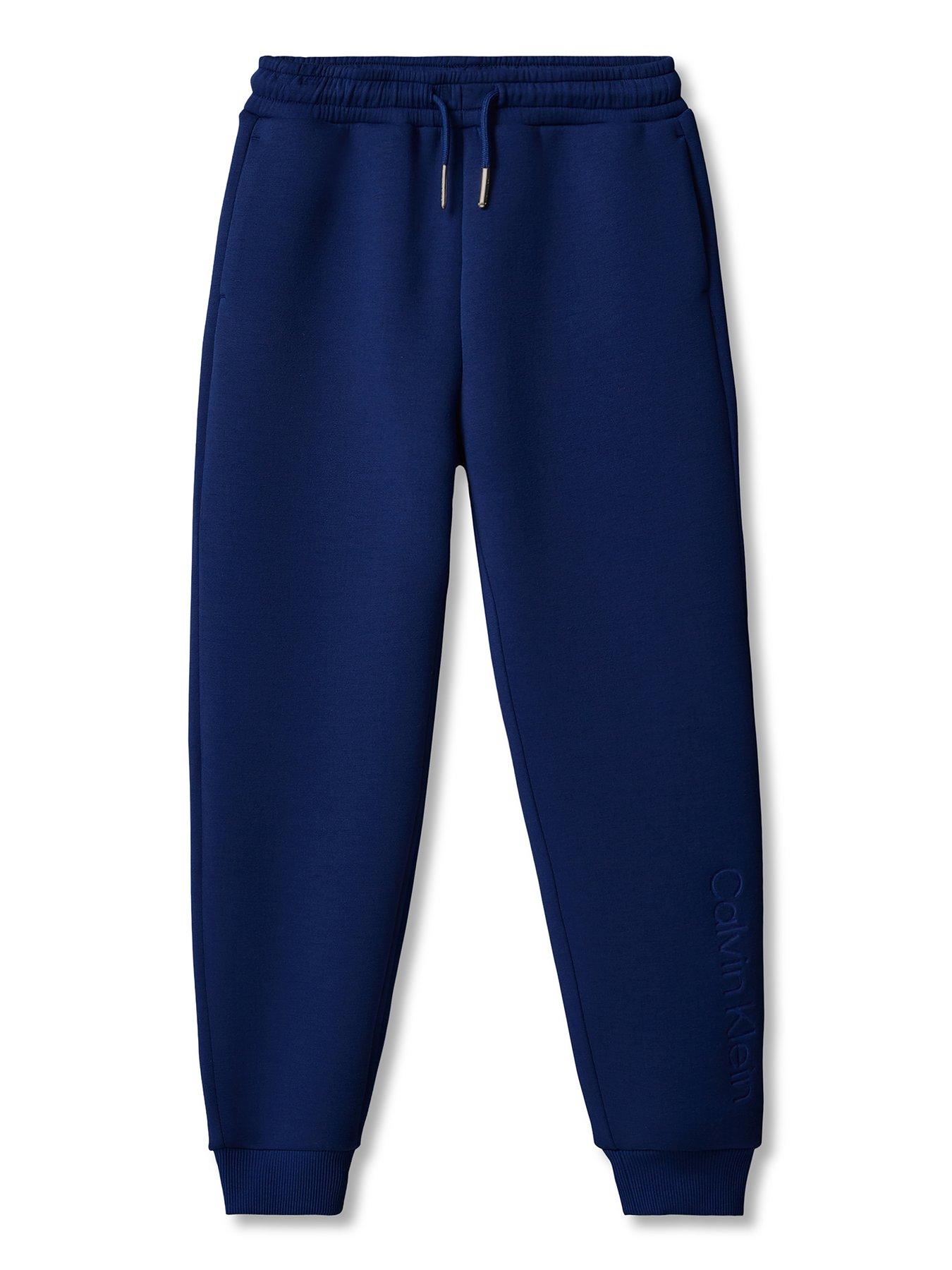 Calvin Klein Jeans Boys Ck Scuba Sweatpant - Blue