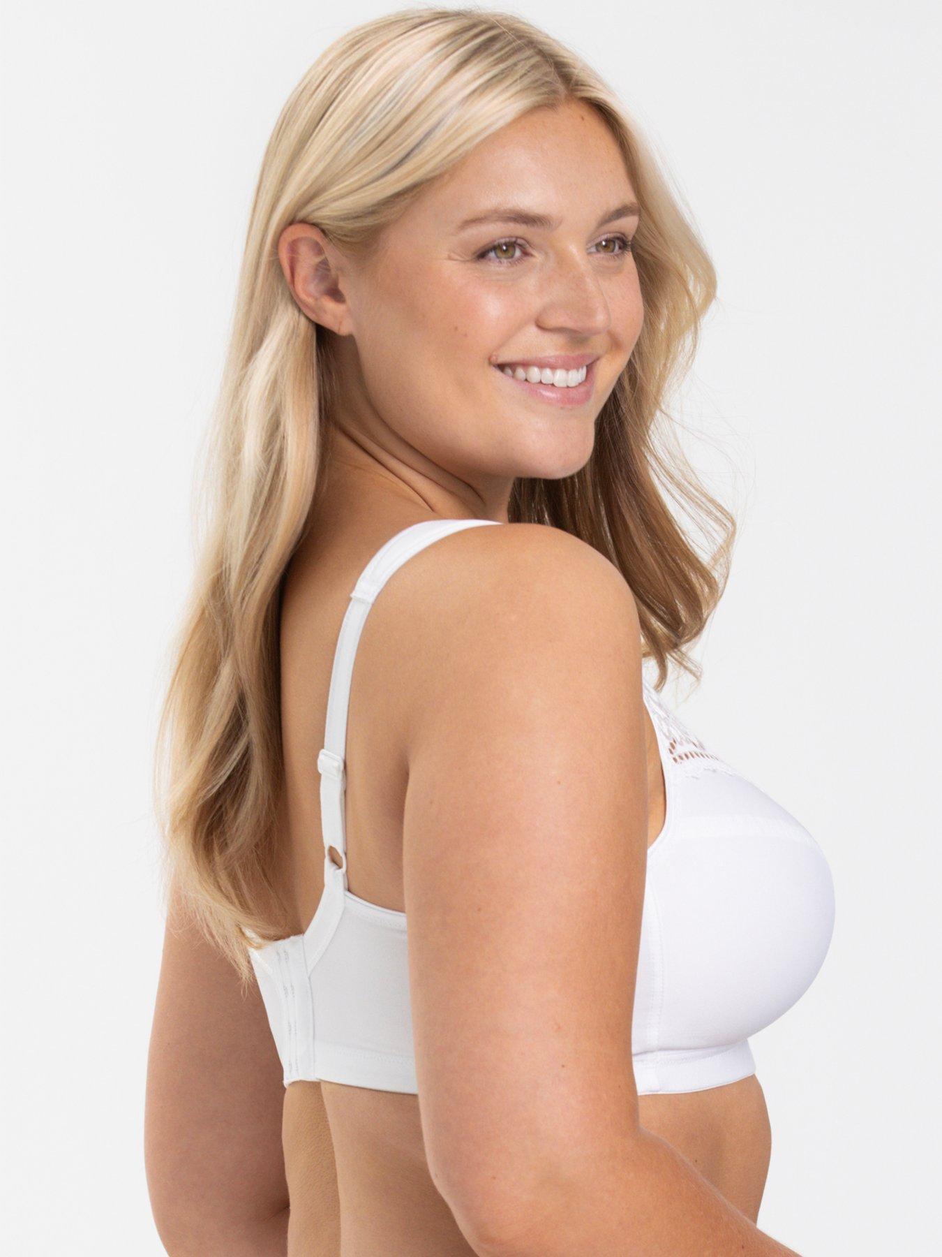 Image 3 of 3 of Miss Mary of Sweden Miss Mary Of Sweden Breeze Non-wired Bra - White