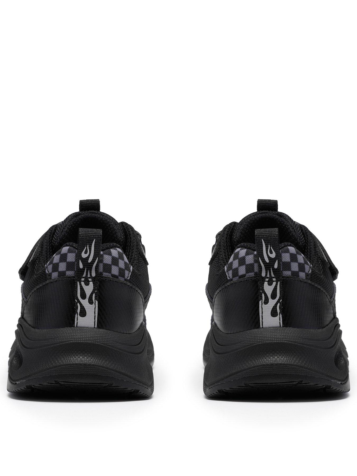 Image 3 of 6 of Clarks Kids Gleam Go Trainer - Black